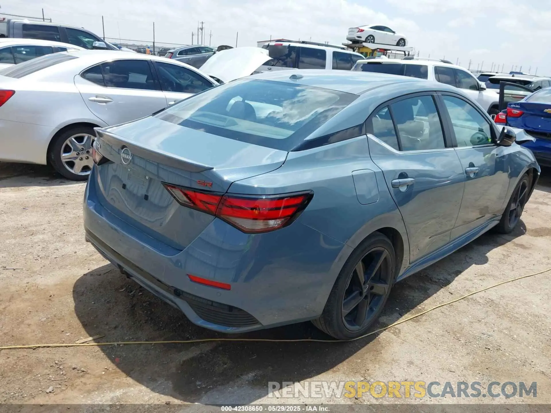 4 fotografías del automóvil dañado 3N1AB8DV7RY314687 NISSAN SENTRA 2024