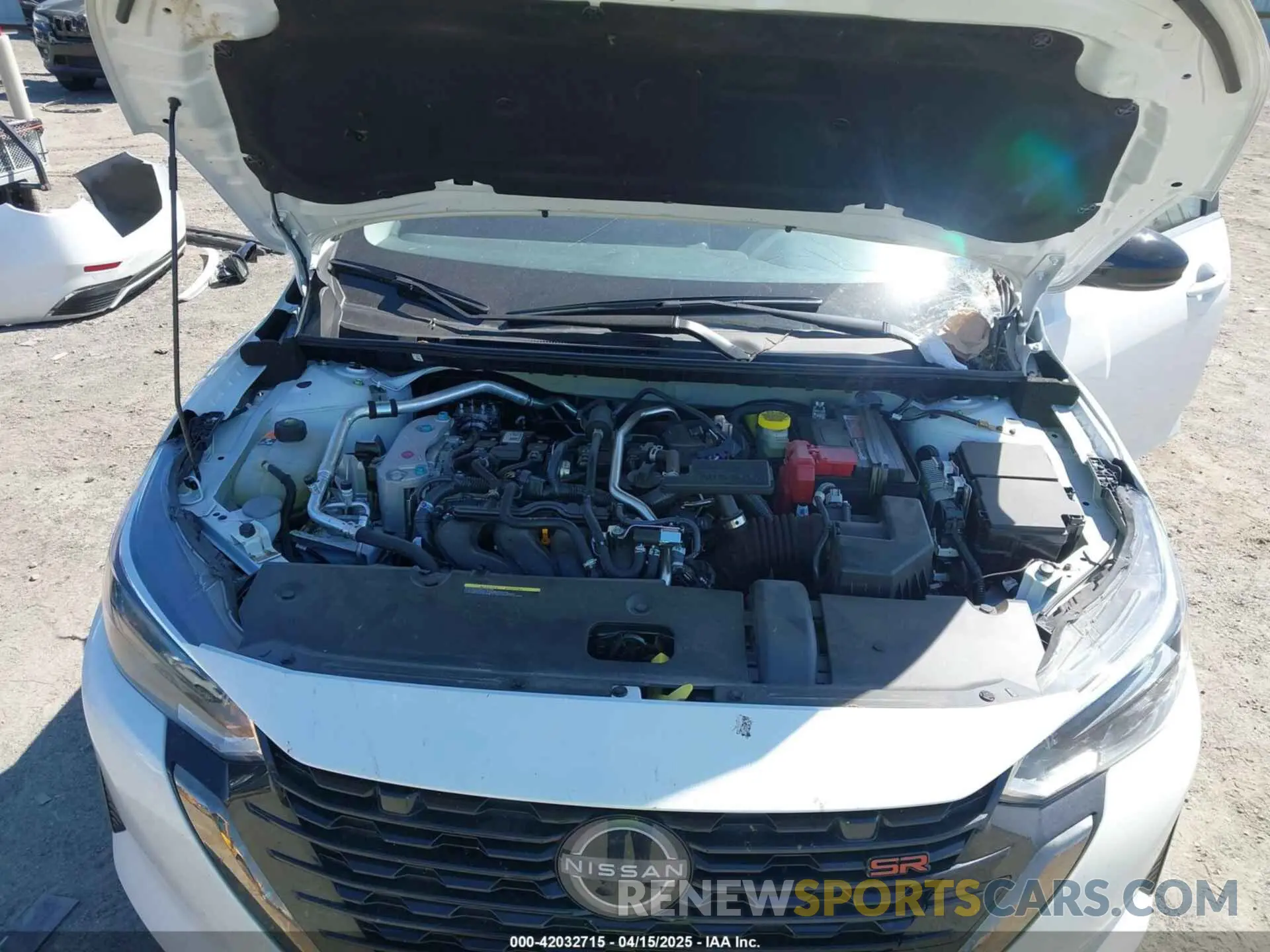 10 fotografías del automóvil dañado 3N1AB8DV7RY361640 NISSAN SENTRA 2024