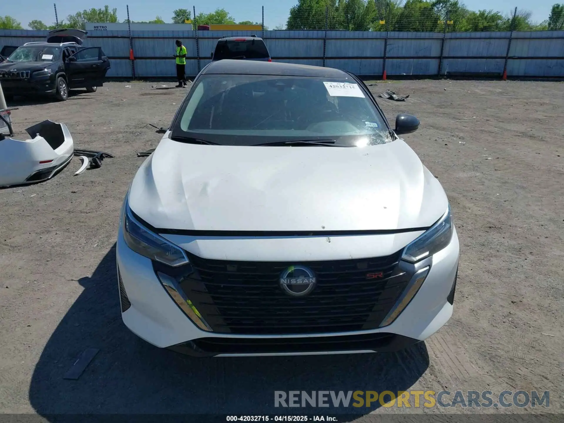 13 fotografías del automóvil dañado 3N1AB8DV7RY361640 NISSAN SENTRA 2024
