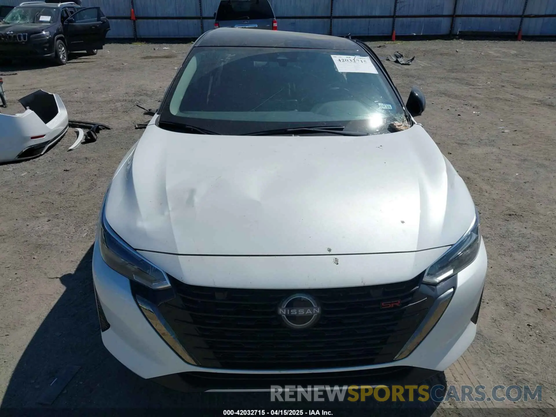 20 fotografías del automóvil dañado 3N1AB8DV7RY361640 NISSAN SENTRA 2024