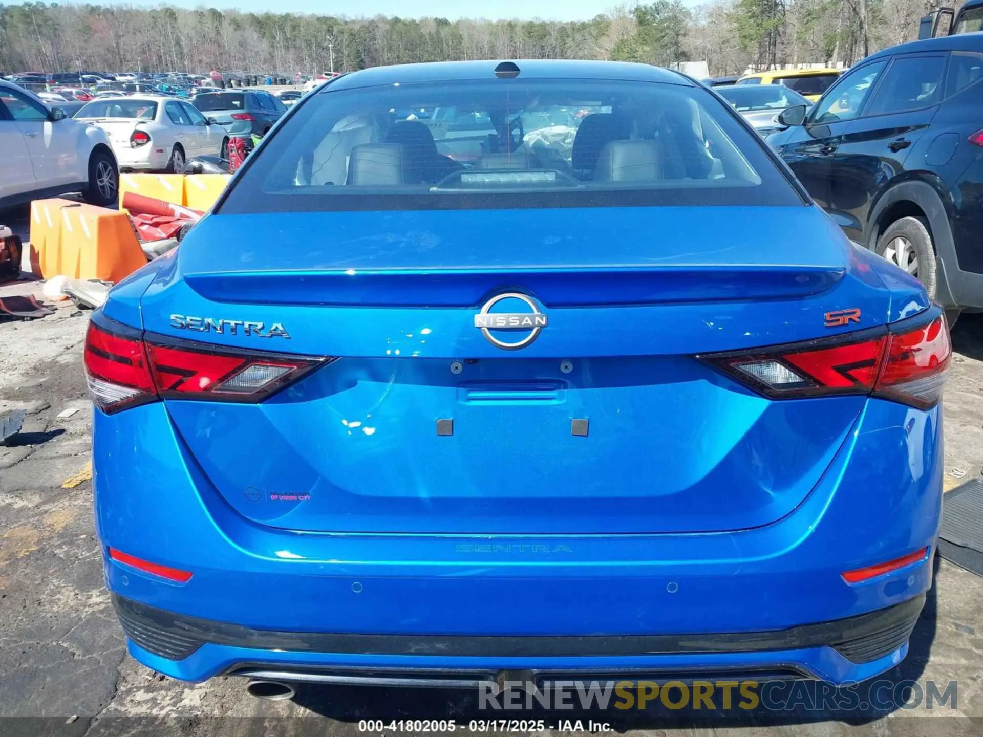 16 fotografías del automóvil dañado 3N1AB8DV7RY373917 NISSAN SENTRA 2024