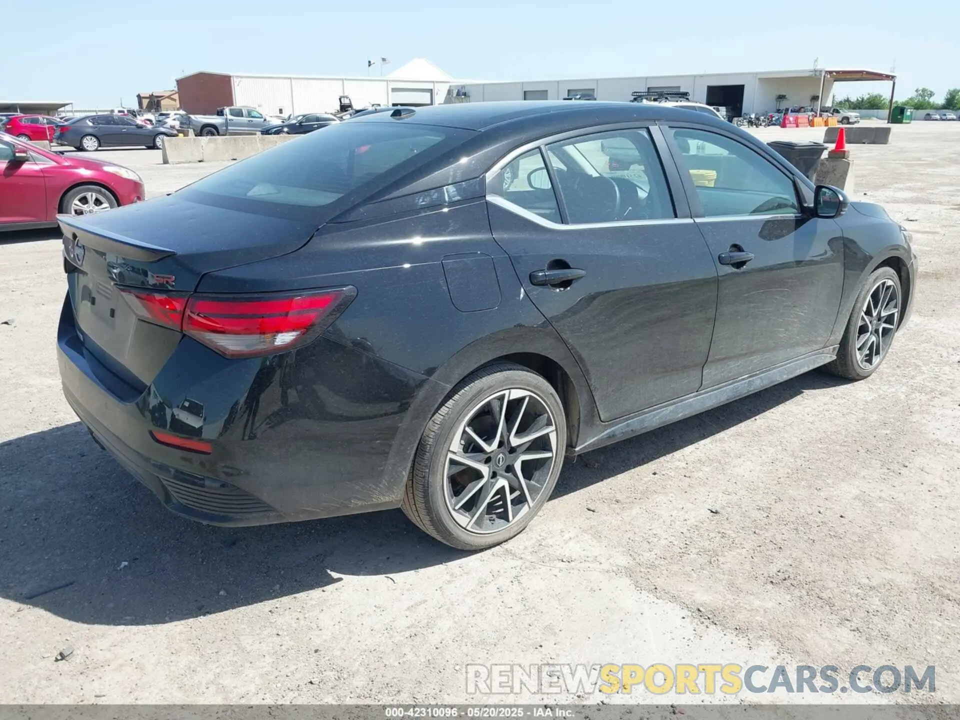 4 fotografías del automóvil dañado 3N1AB8DV7RY385727 NISSAN SENTRA 2024