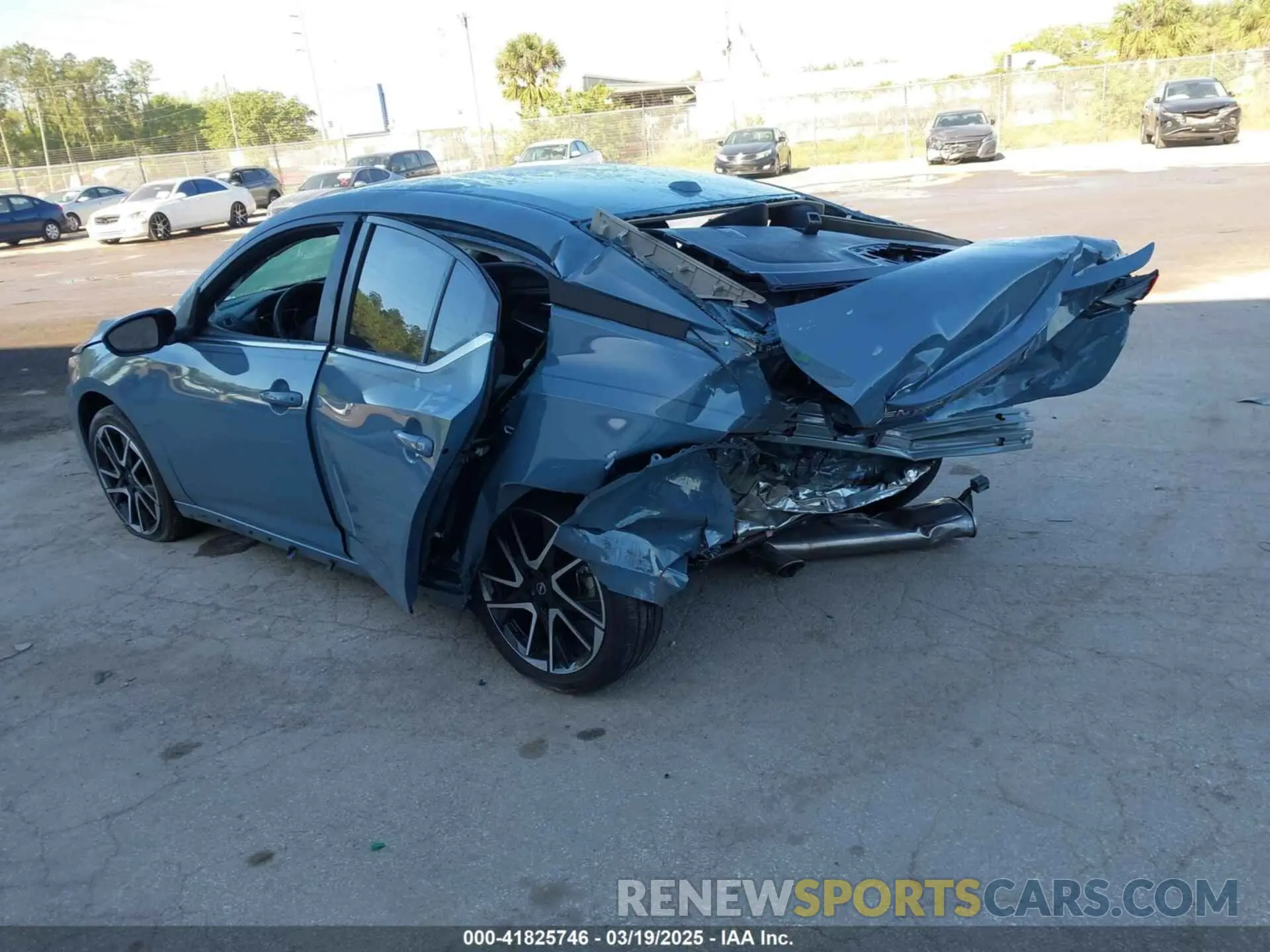 3 fotografías del automóvil dañado 3N1AB8DV8RY261725 NISSAN SENTRA 2024