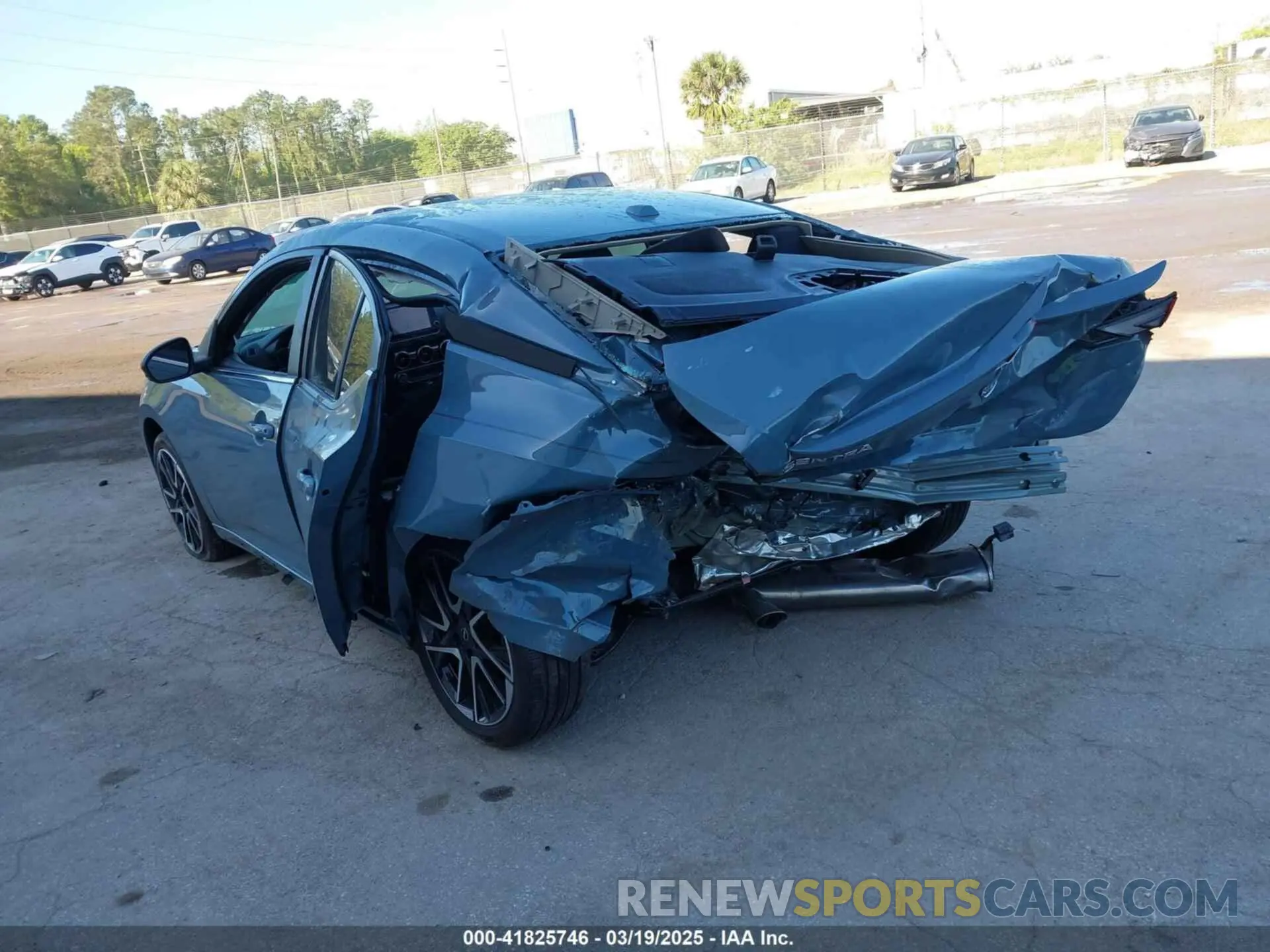 6 fotografías del automóvil dañado 3N1AB8DV8RY261725 NISSAN SENTRA 2024