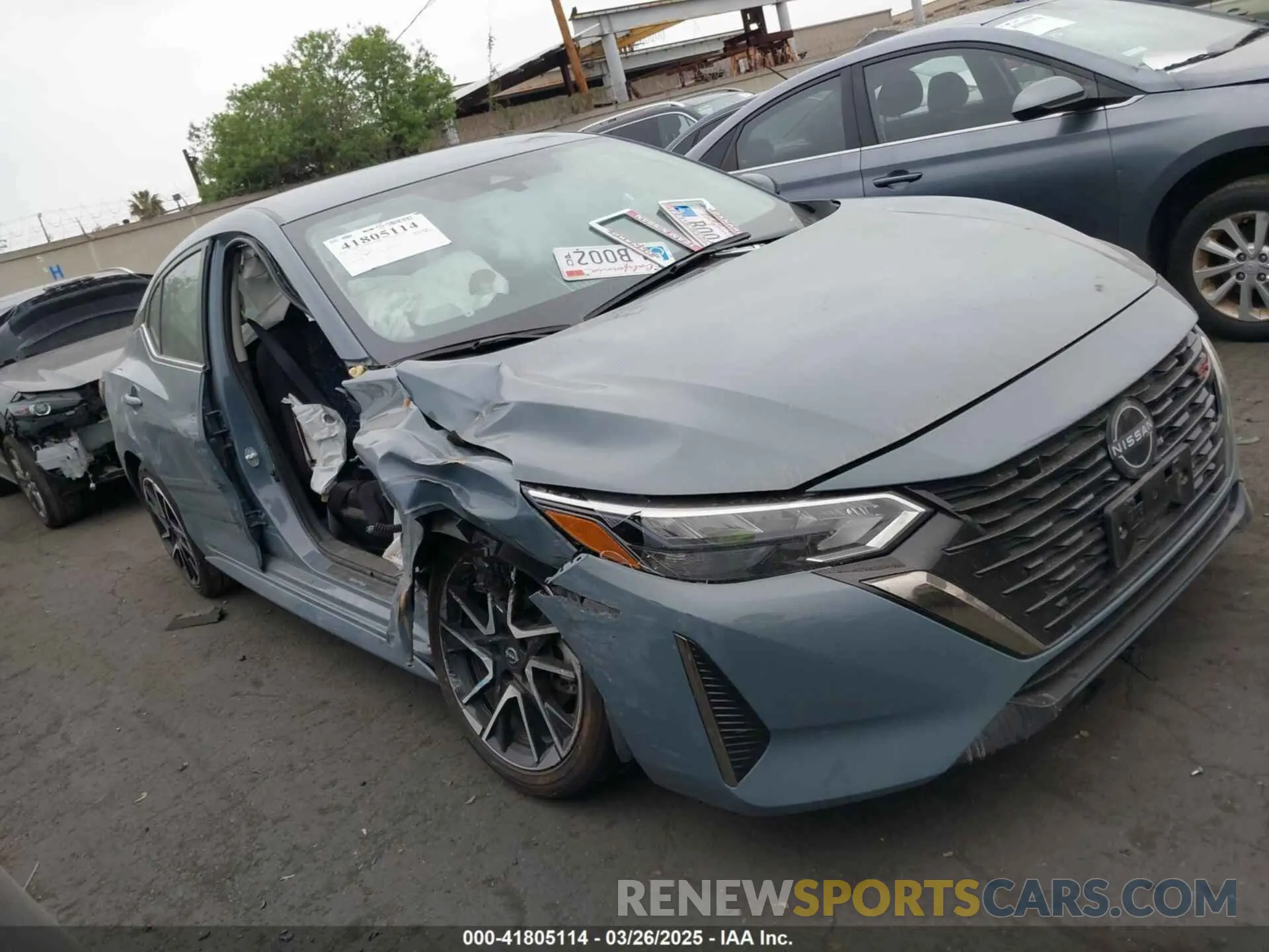 1 fotografías del automóvil dañado 3N1AB8DV8RY278556 NISSAN SENTRA 2024
