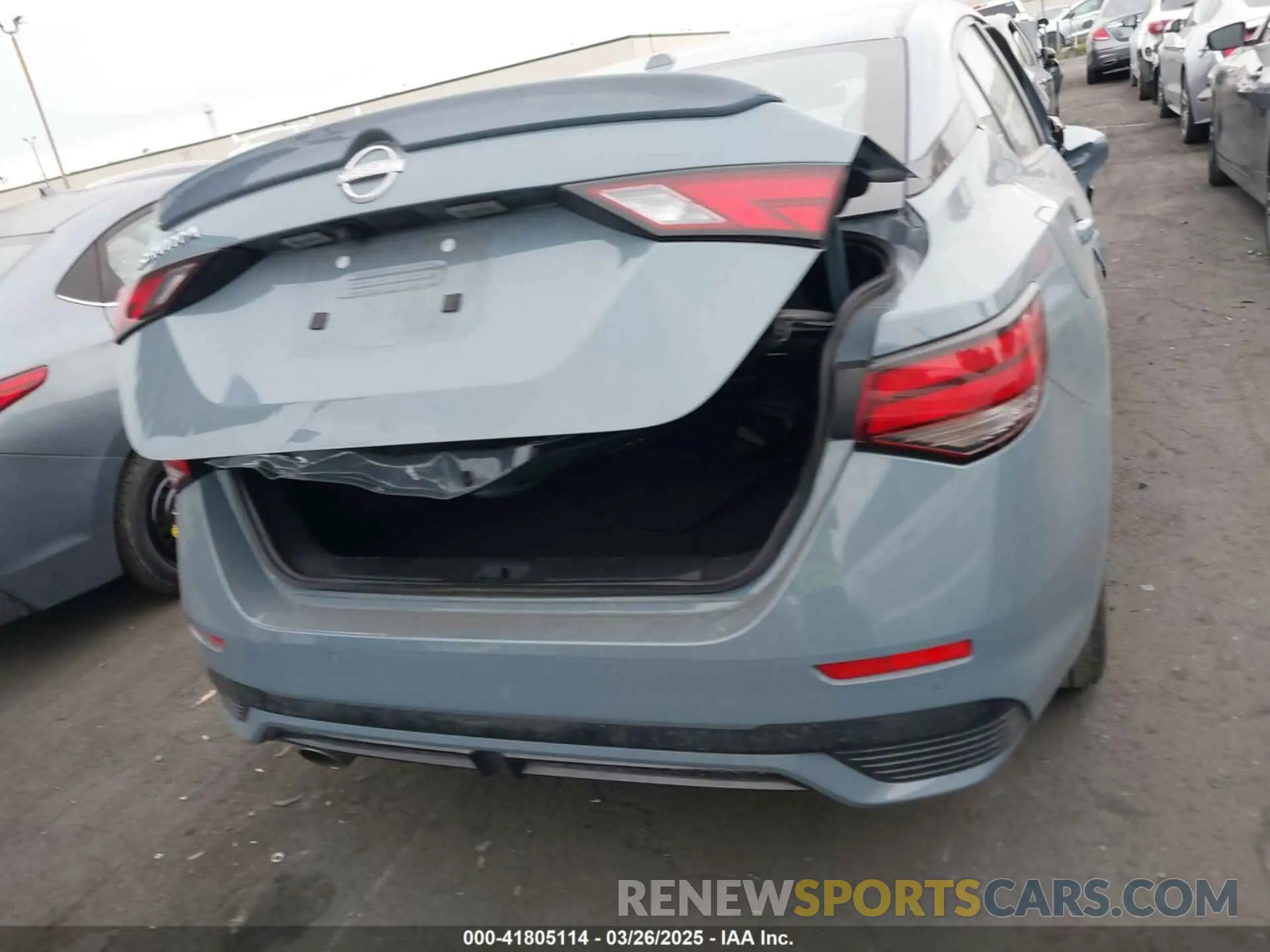 16 fotografías del automóvil dañado 3N1AB8DV8RY278556 NISSAN SENTRA 2024