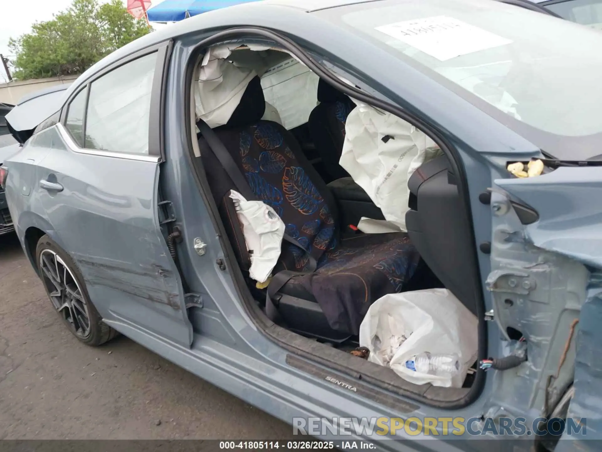 18 fotografías del automóvil dañado 3N1AB8DV8RY278556 NISSAN SENTRA 2024