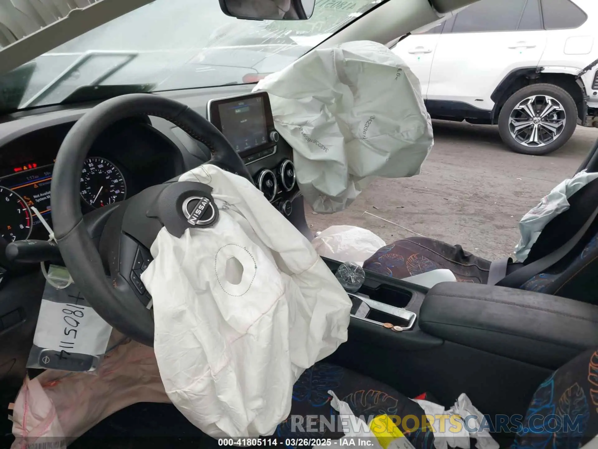 19 fotografías del automóvil dañado 3N1AB8DV8RY278556 NISSAN SENTRA 2024