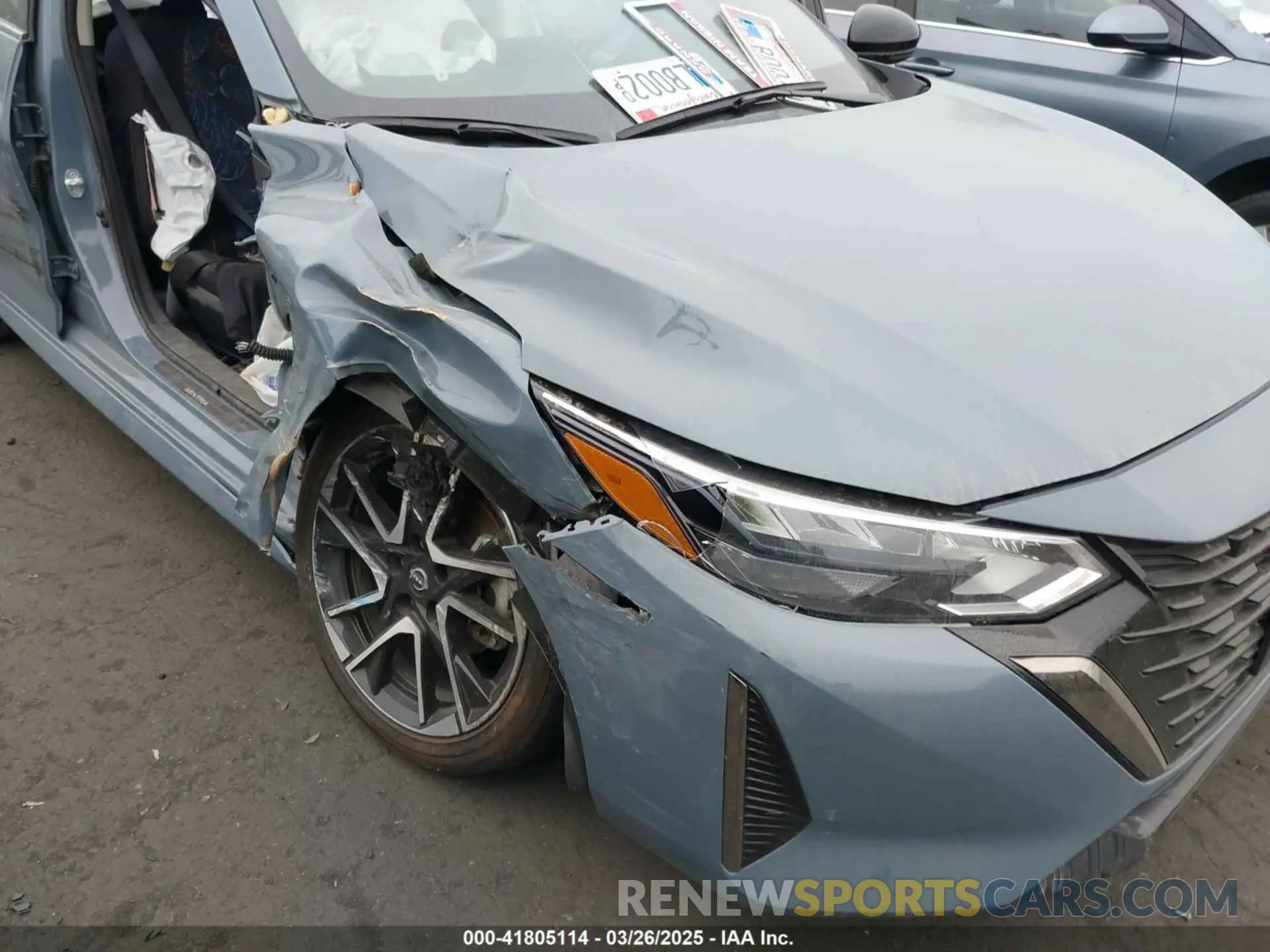 6 fotografías del automóvil dañado 3N1AB8DV8RY278556 NISSAN SENTRA 2024