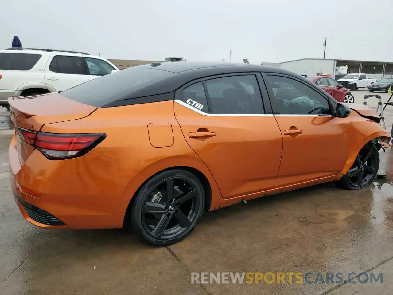 3 fotografías del automóvil dañado 3N1AB8DV8RY292361 NISSAN SENTRA 2024
