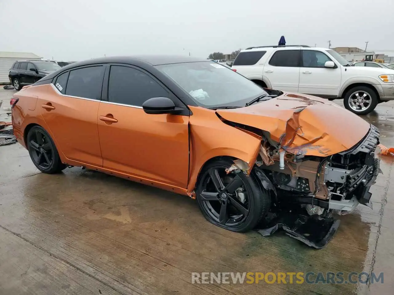 4 fotografías del automóvil dañado 3N1AB8DV8RY292361 NISSAN SENTRA 2024