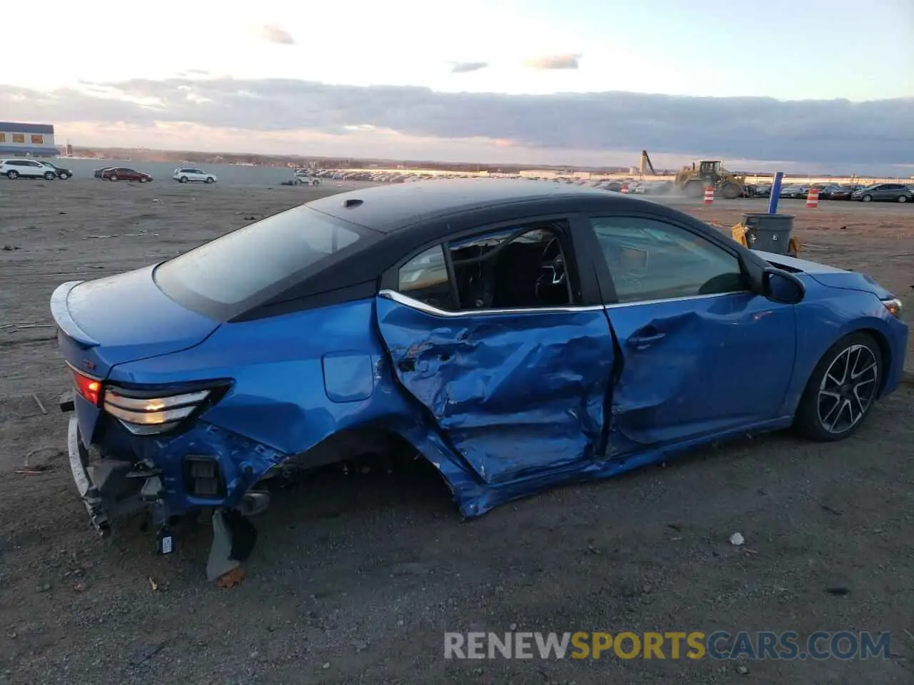 3 fotografías del automóvil dañado 3N1AB8DV8RY364126 NISSAN SENTRA 2024