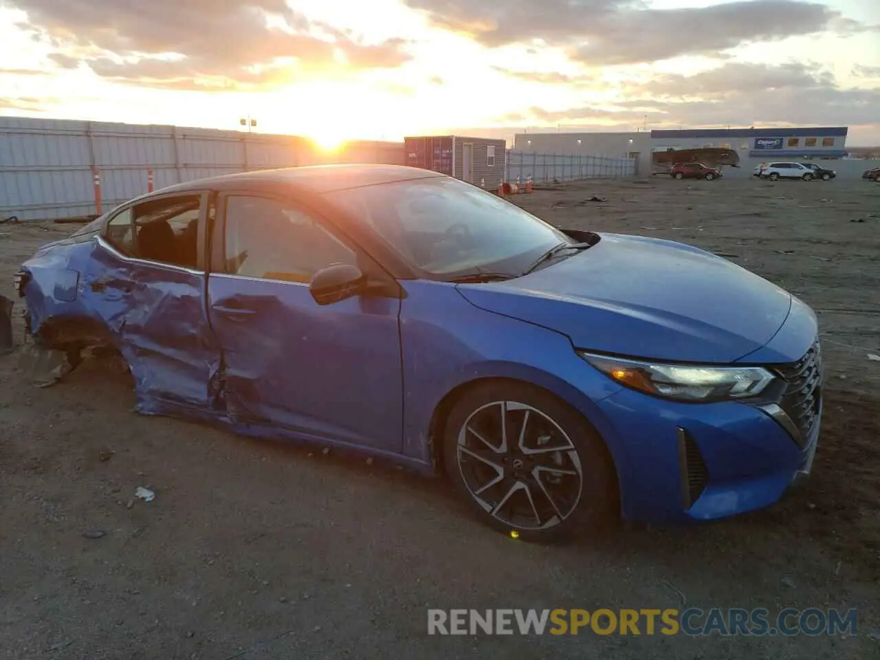 4 fotografías del automóvil dañado 3N1AB8DV8RY364126 NISSAN SENTRA 2024