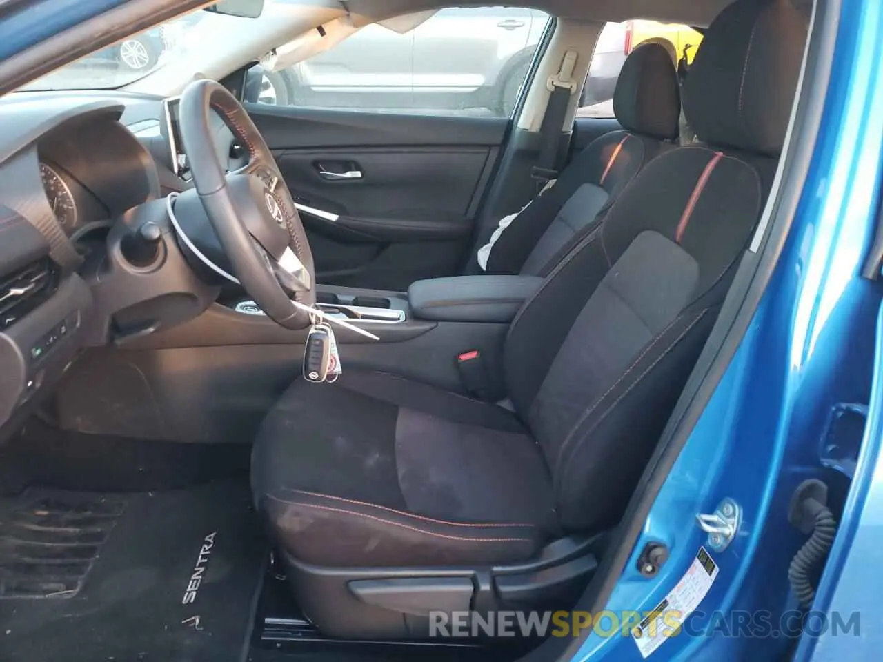 7 fotografías del automóvil dañado 3N1AB8DV8RY364126 NISSAN SENTRA 2024