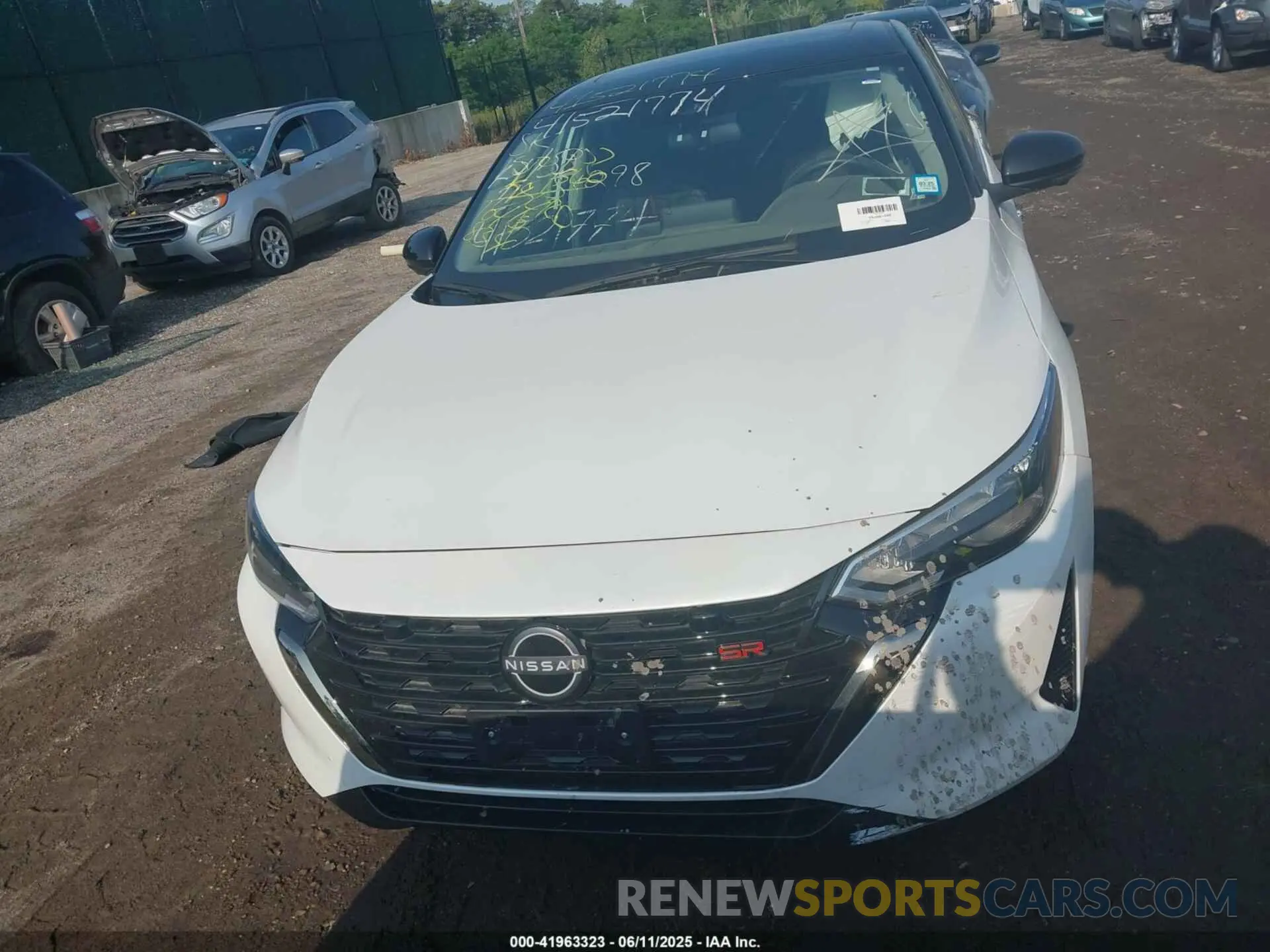 12 fotografías del automóvil dañado 3N1AB8DV9RY201601 NISSAN SENTRA 2024