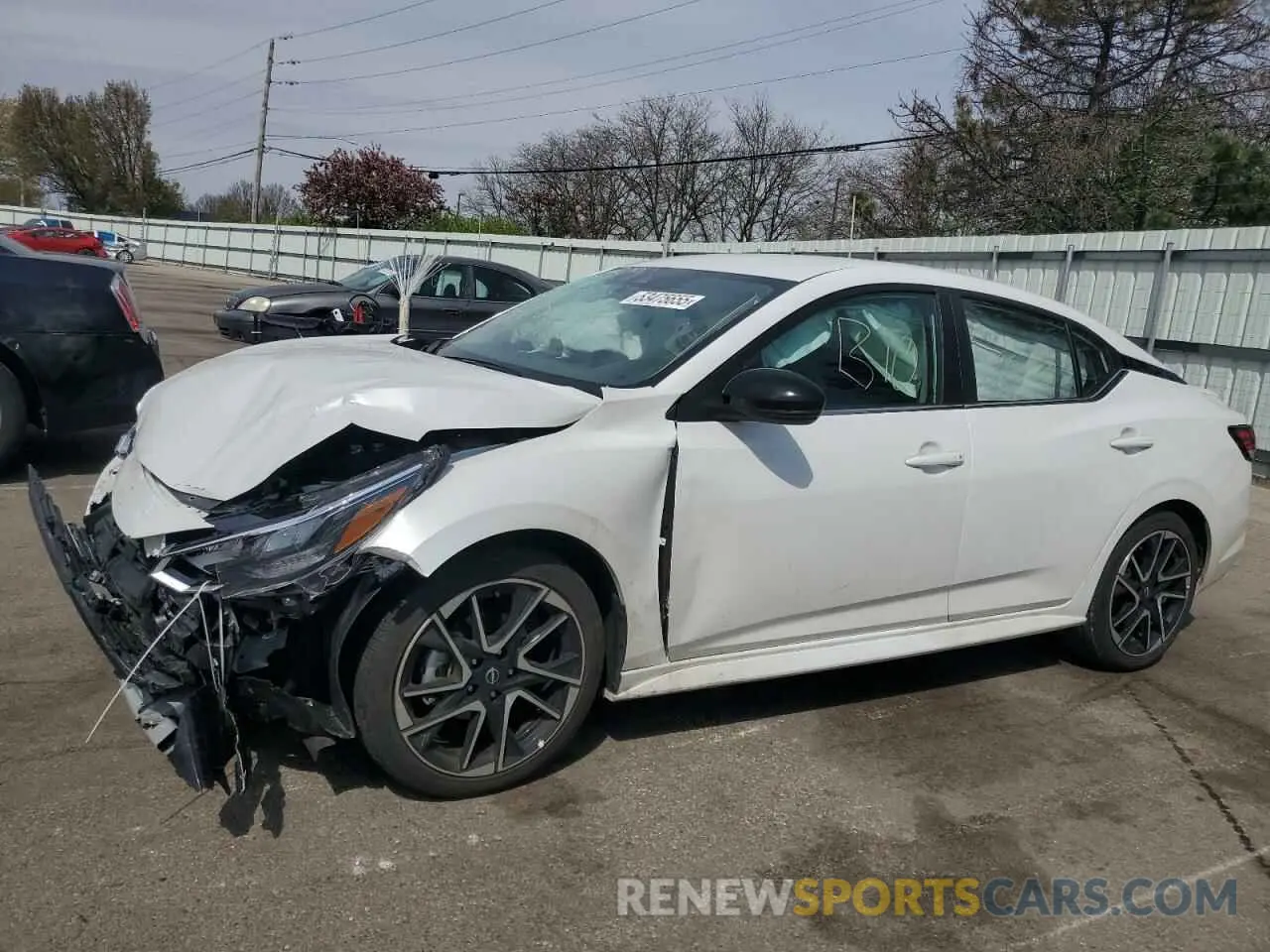 1 fotografías del automóvil dañado 3N1AB8DV9RY256601 NISSAN SENTRA 2024