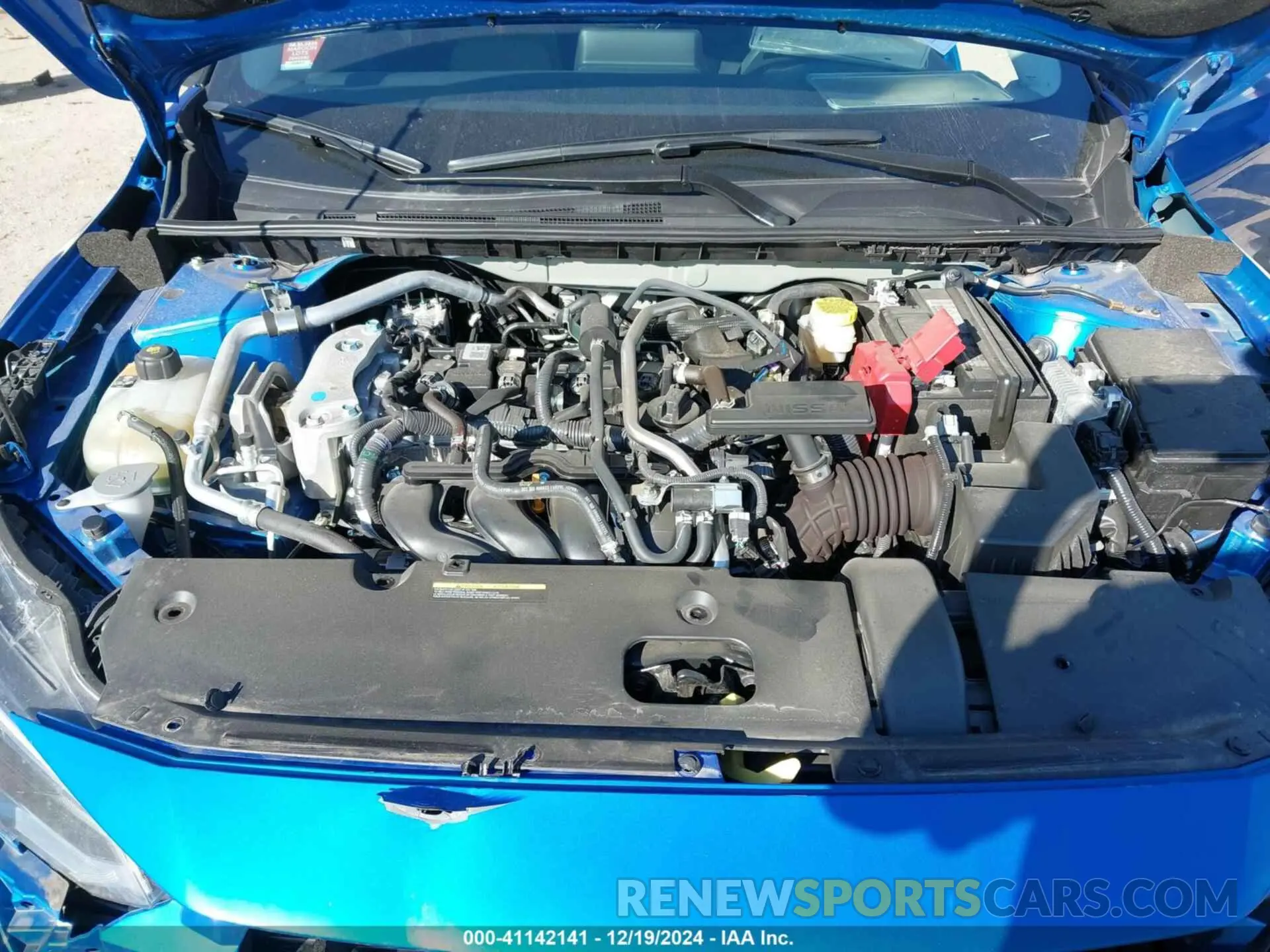 10 fotografías del automóvil dañado 3N1AB8DV9RY280543 NISSAN SENTRA 2024