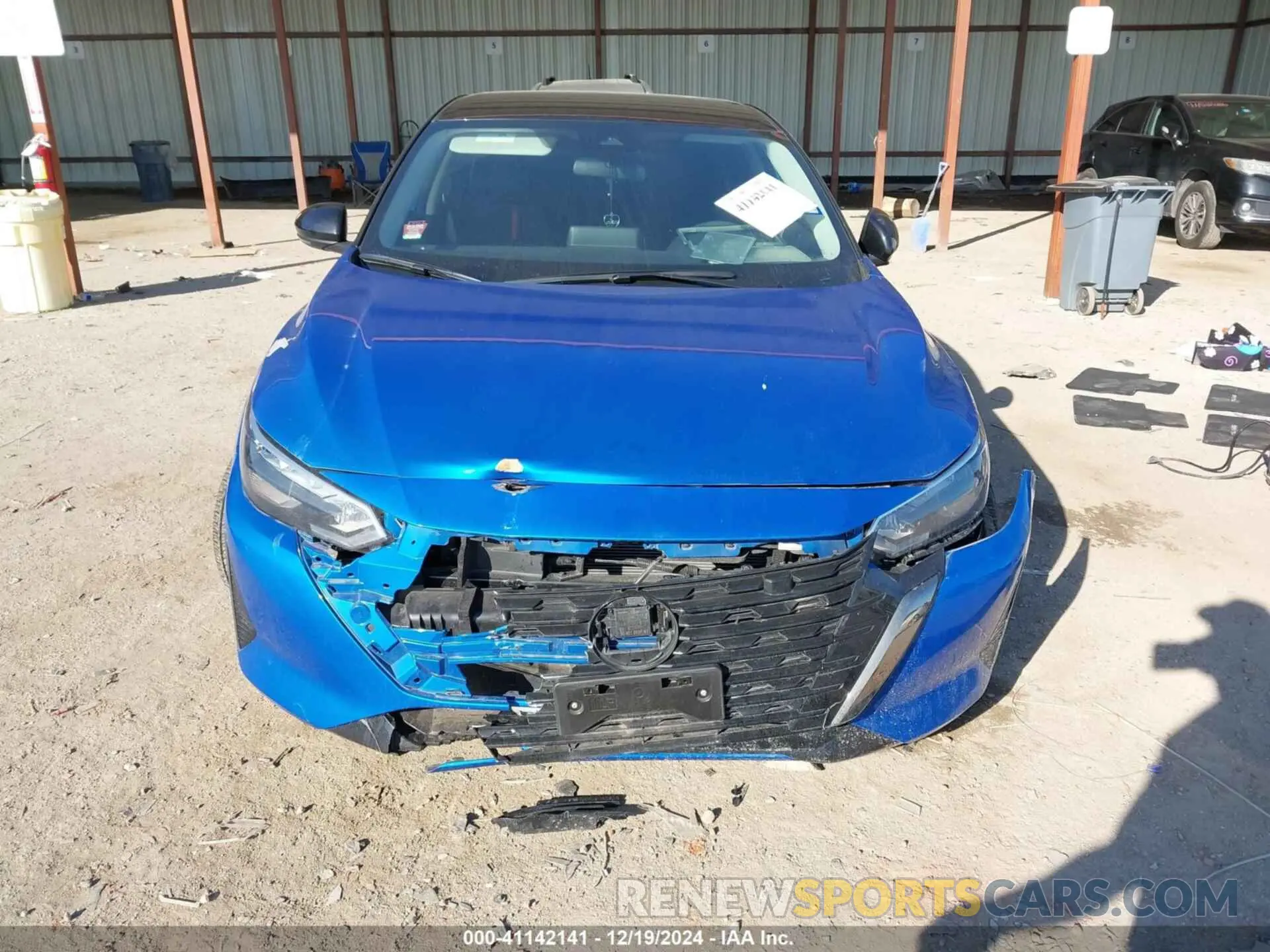 11 fotografías del automóvil dañado 3N1AB8DV9RY280543 NISSAN SENTRA 2024