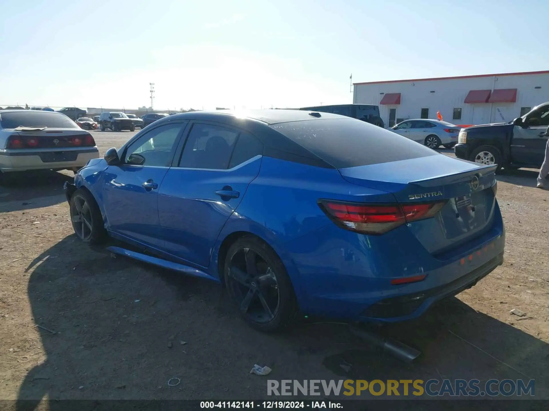 3 fotografías del automóvil dañado 3N1AB8DV9RY280543 NISSAN SENTRA 2024