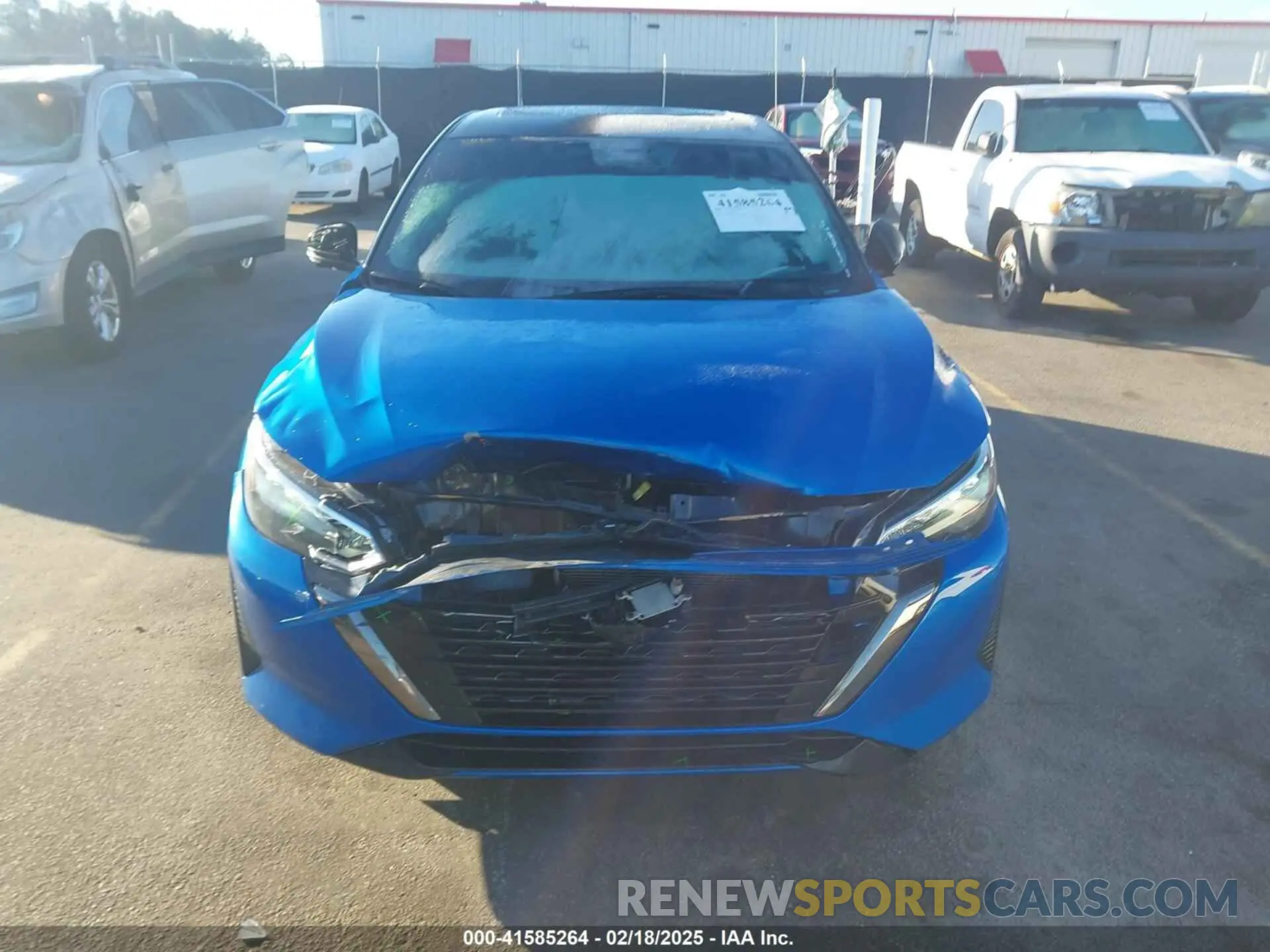 12 fotografías del automóvil dañado 3N1AB8DV9RY283328 NISSAN SENTRA 2024