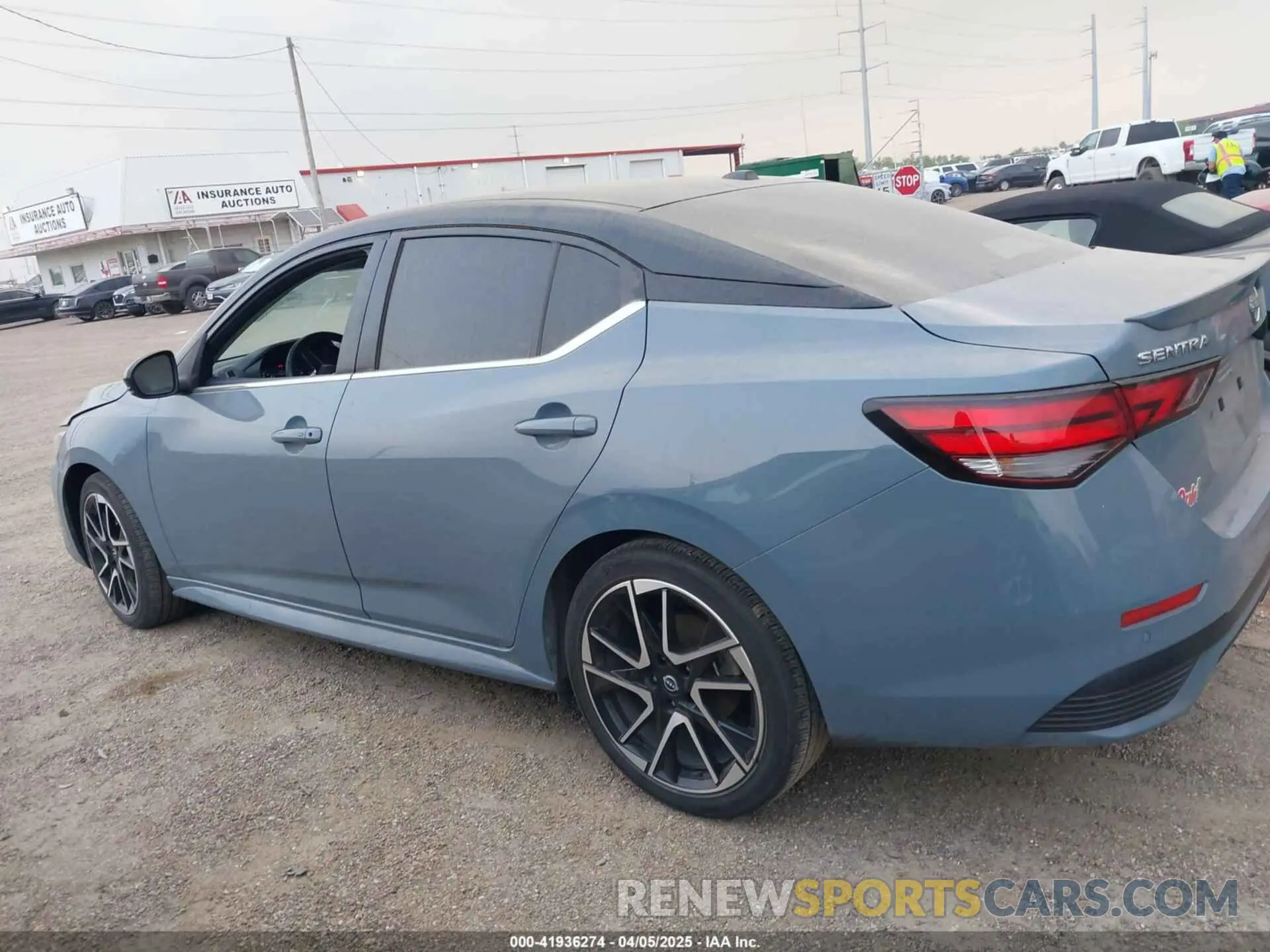 15 fotografías del automóvil dañado 3N1AB8DV9RY351269 NISSAN SENTRA 2024