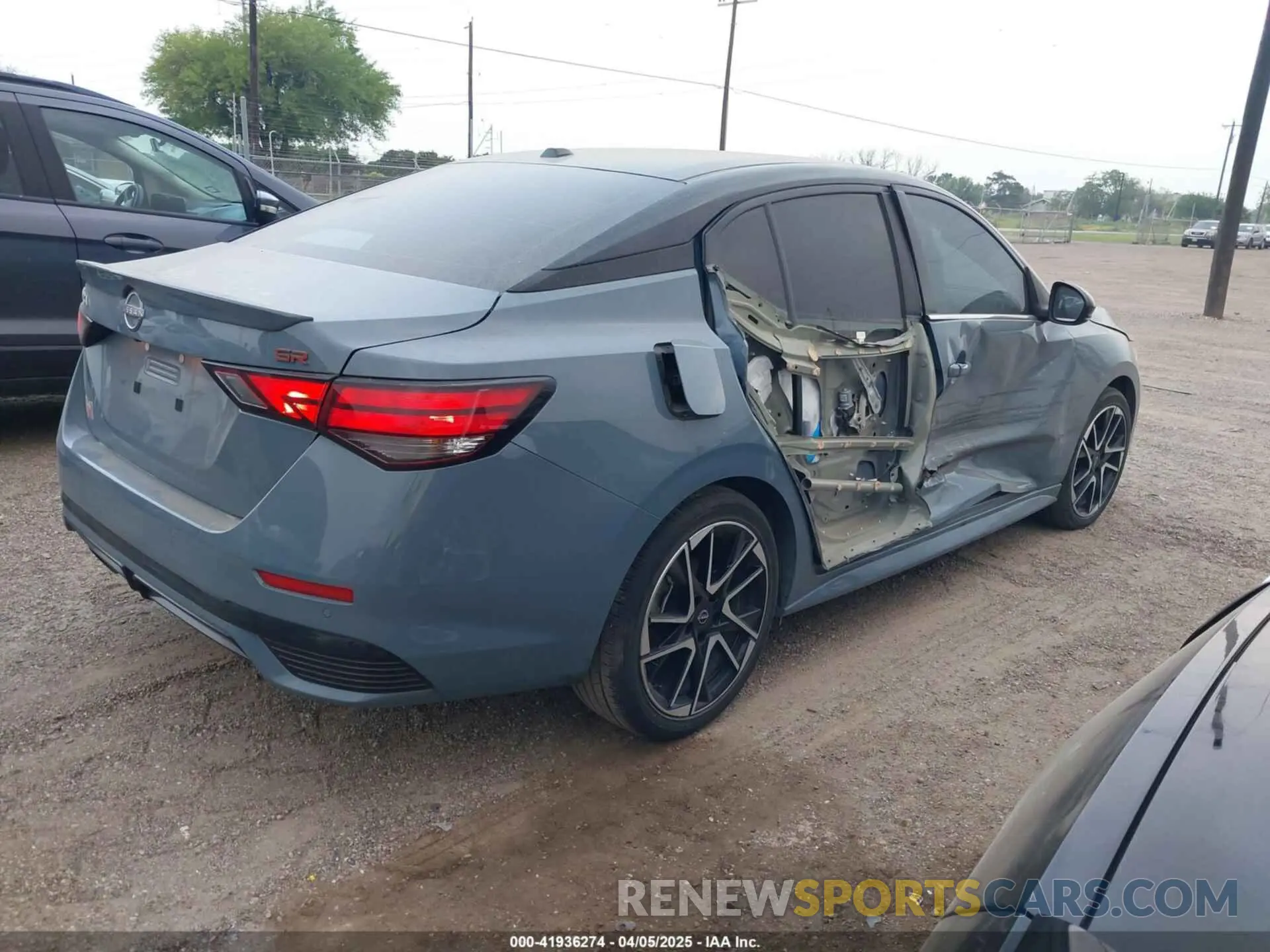 4 fotografías del automóvil dañado 3N1AB8DV9RY351269 NISSAN SENTRA 2024