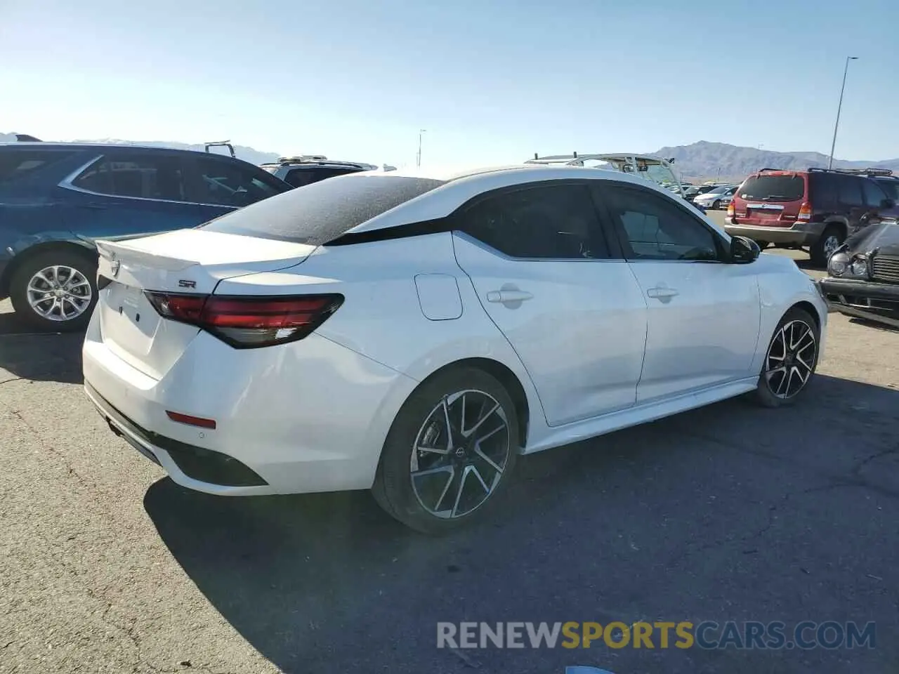 3 fotografías del automóvil dañado 3N1AB8DV9RY365172 NISSAN SENTRA 2024