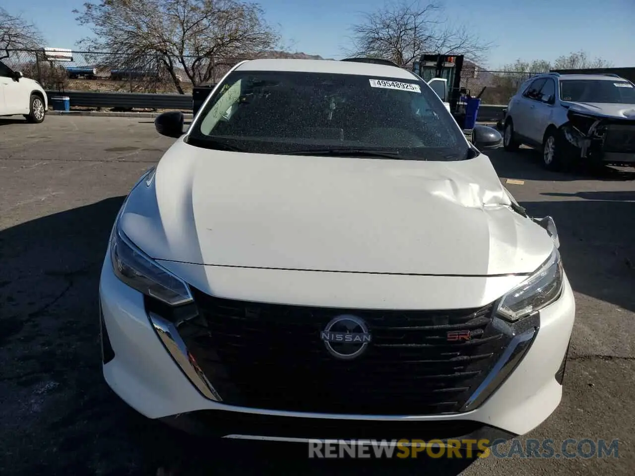 5 fotografías del automóvil dañado 3N1AB8DV9RY365172 NISSAN SENTRA 2024