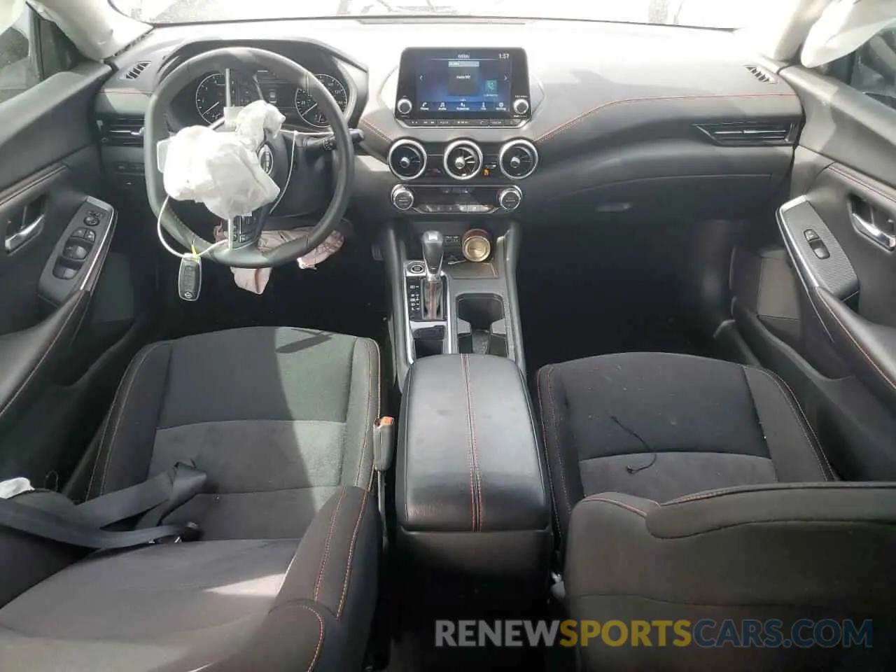 8 fotografías del automóvil dañado 3N1AB8DV9RY365172 NISSAN SENTRA 2024