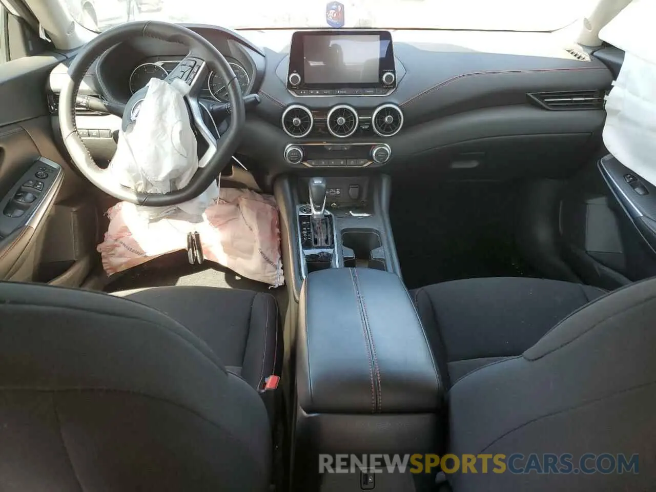 8 fotografías del automóvil dañado 3N1AB8DVXRY247874 NISSAN SENTRA 2024