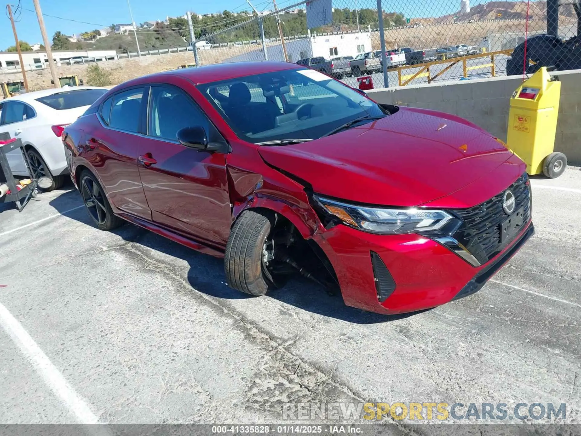 1 fotografías del automóvil dañado 3N1AB8DVXRY265324 NISSAN SENTRA 2024
