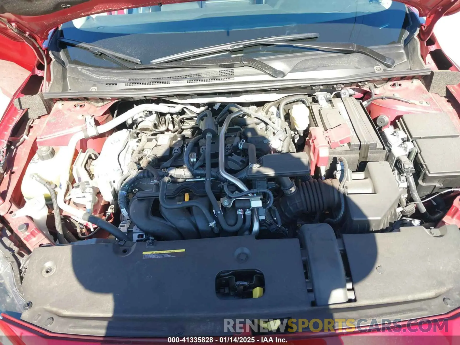 10 fotografías del automóvil dañado 3N1AB8DVXRY265324 NISSAN SENTRA 2024