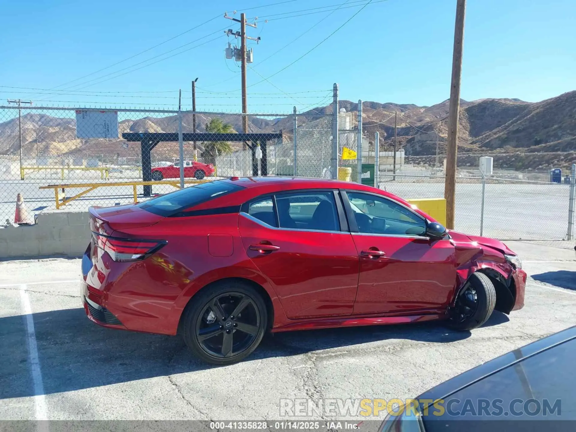 13 fotografías del automóvil dañado 3N1AB8DVXRY265324 NISSAN SENTRA 2024
