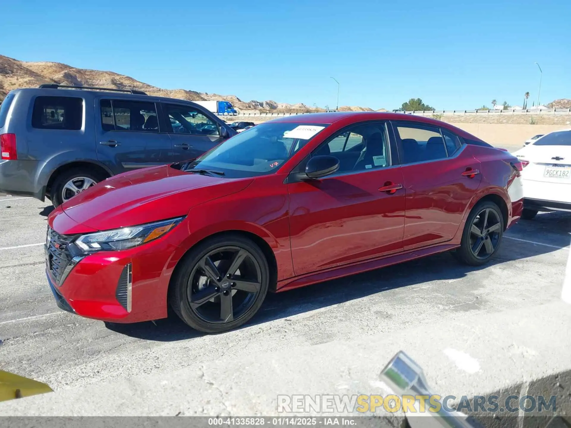 14 fotografías del automóvil dañado 3N1AB8DVXRY265324 NISSAN SENTRA 2024