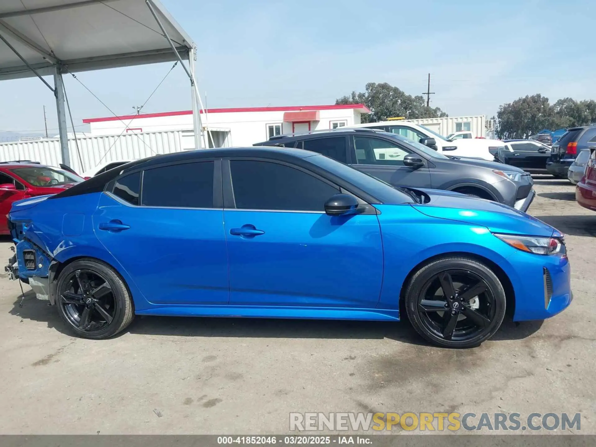 14 fotografías del automóvil dañado 3N1AB8DVXRY324744 NISSAN SENTRA 2024