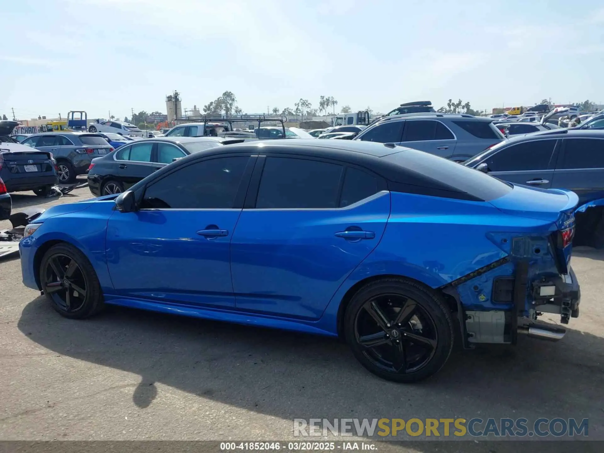 15 fotografías del automóvil dañado 3N1AB8DVXRY324744 NISSAN SENTRA 2024