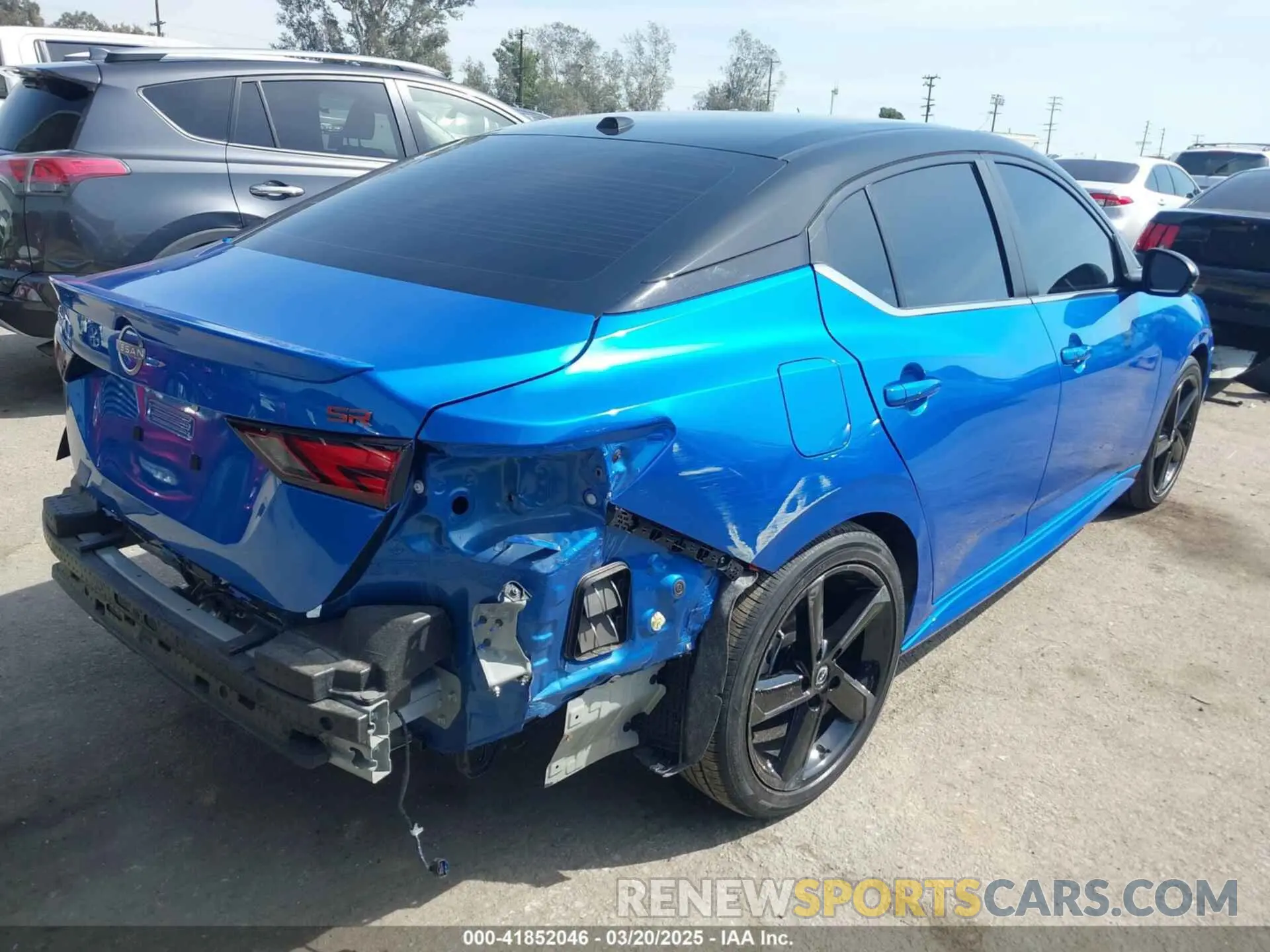 4 fotografías del automóvil dañado 3N1AB8DVXRY324744 NISSAN SENTRA 2024