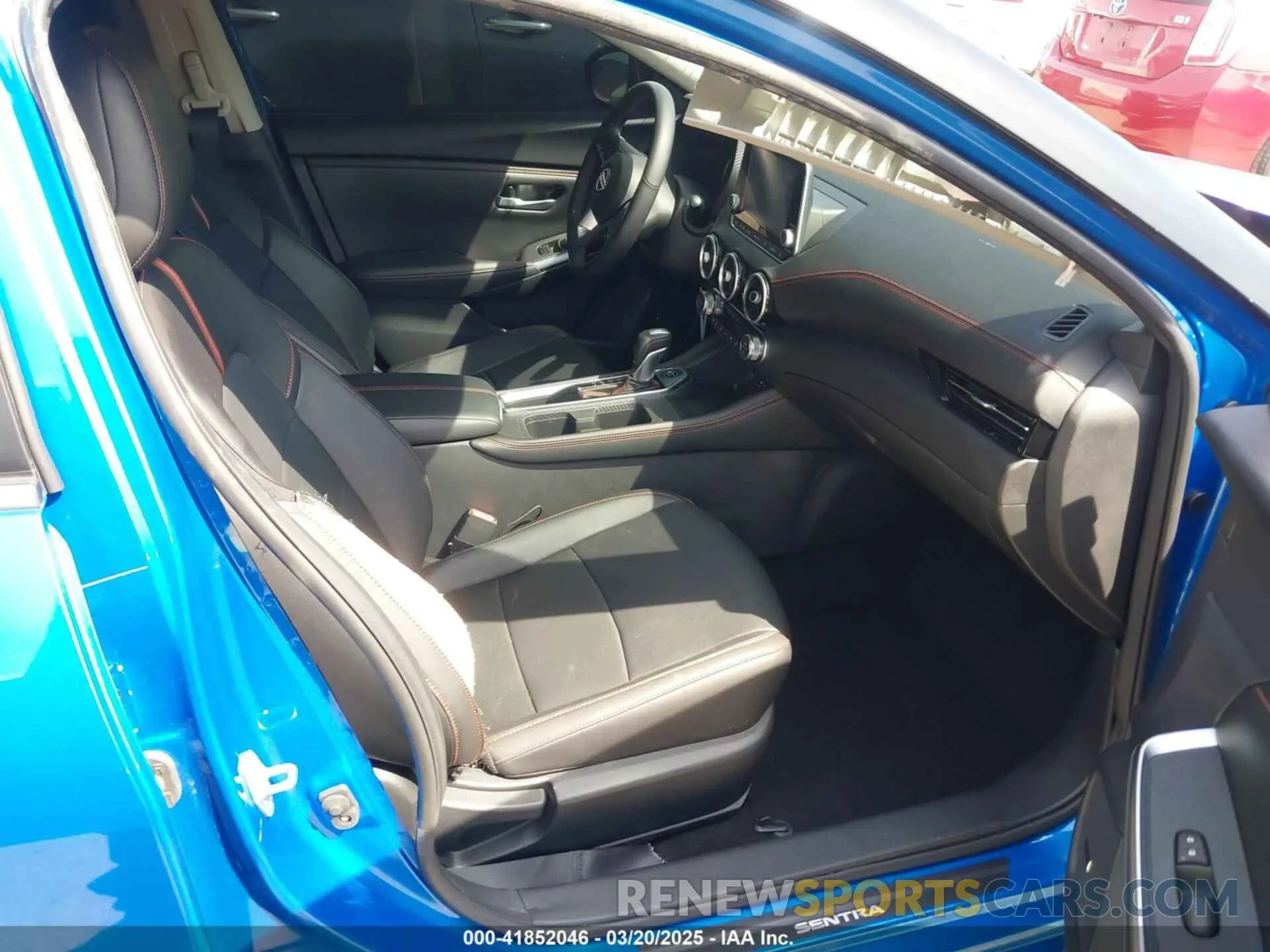 5 fotografías del automóvil dañado 3N1AB8DVXRY324744 NISSAN SENTRA 2024