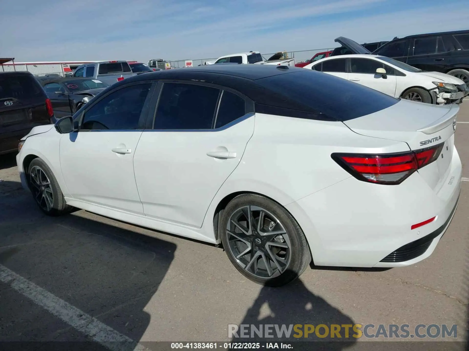14 fotografías del automóvil dañado 3N1AB8DVXRY371501 NISSAN SENTRA 2024