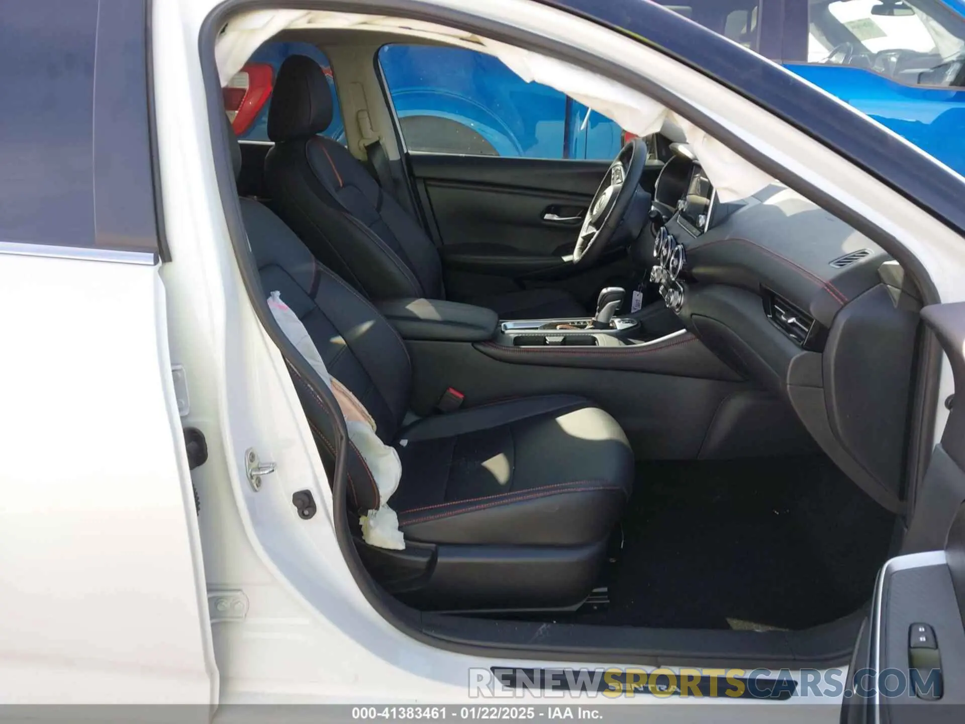 5 fotografías del automóvil dañado 3N1AB8DVXRY371501 NISSAN SENTRA 2024
