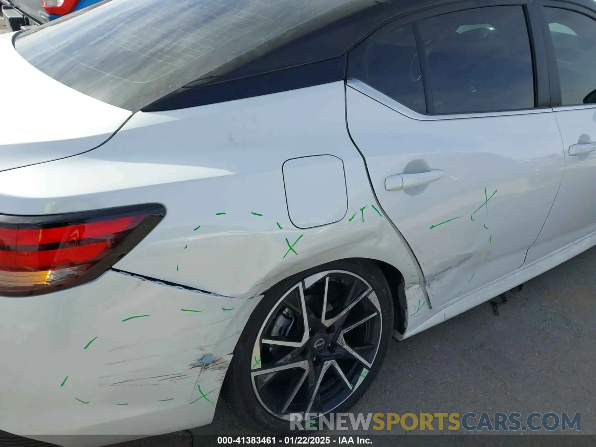6 fotografías del automóvil dañado 3N1AB8DVXRY371501 NISSAN SENTRA 2024