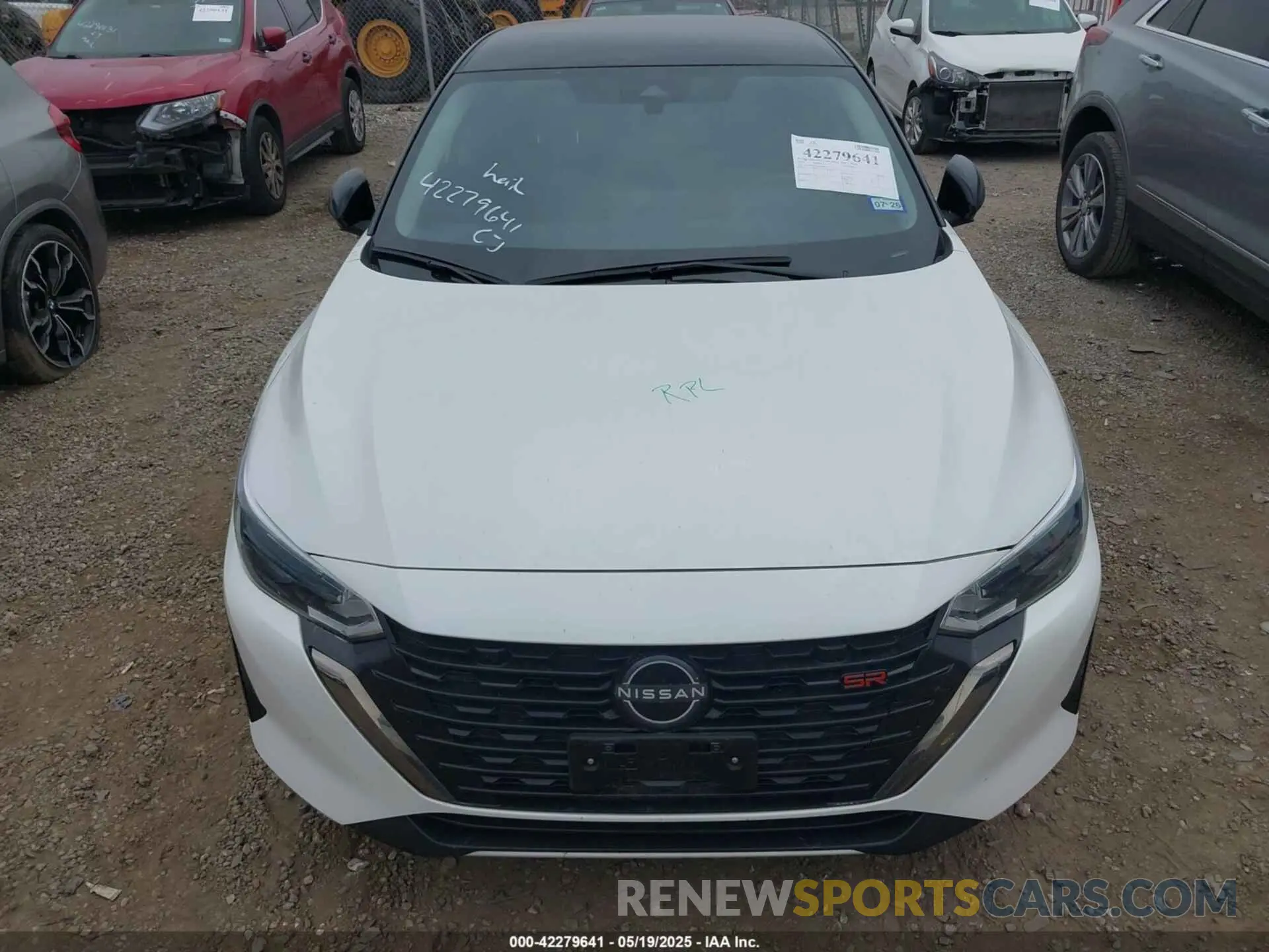 6 fotografías del automóvil dañado 3N1AB8DVXRY378822 NISSAN SENTRA 2024