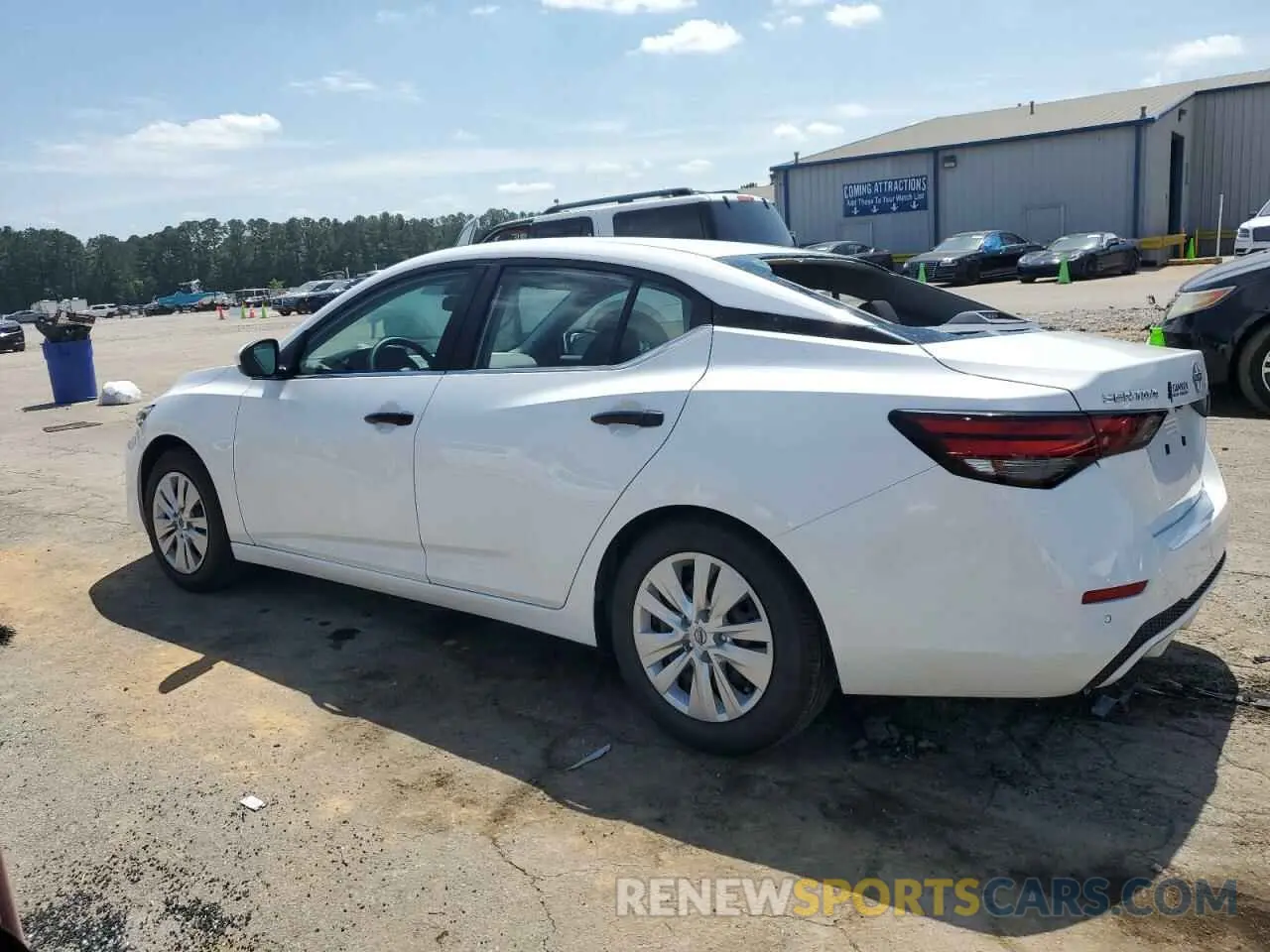 2 fotografías del automóvil dañado 3N1AB8BV0SY236066 NISSAN SENTRA 2025