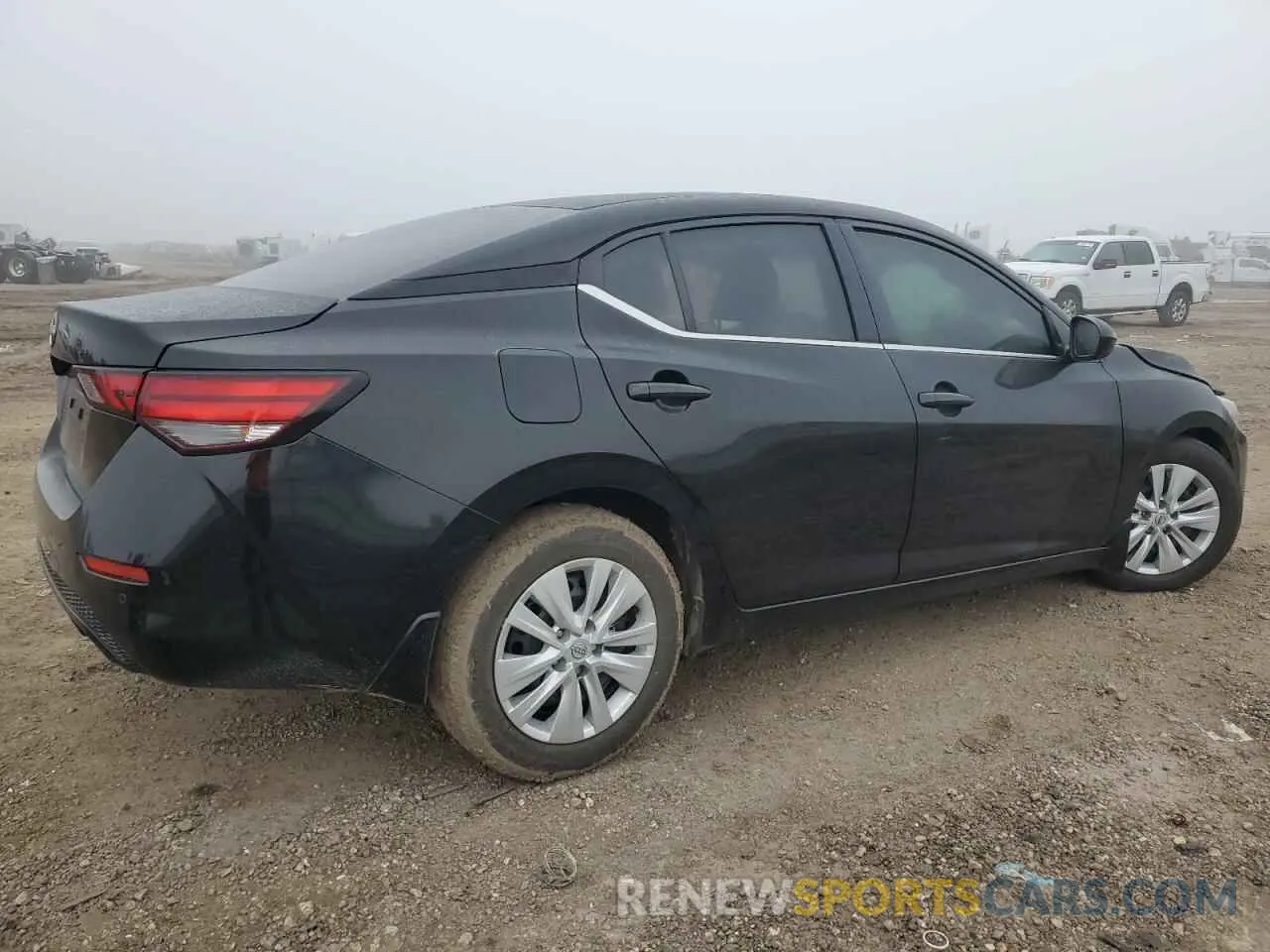 3 fotografías del automóvil dañado 3N1AB8BV0SY244572 NISSAN SENTRA 2025
