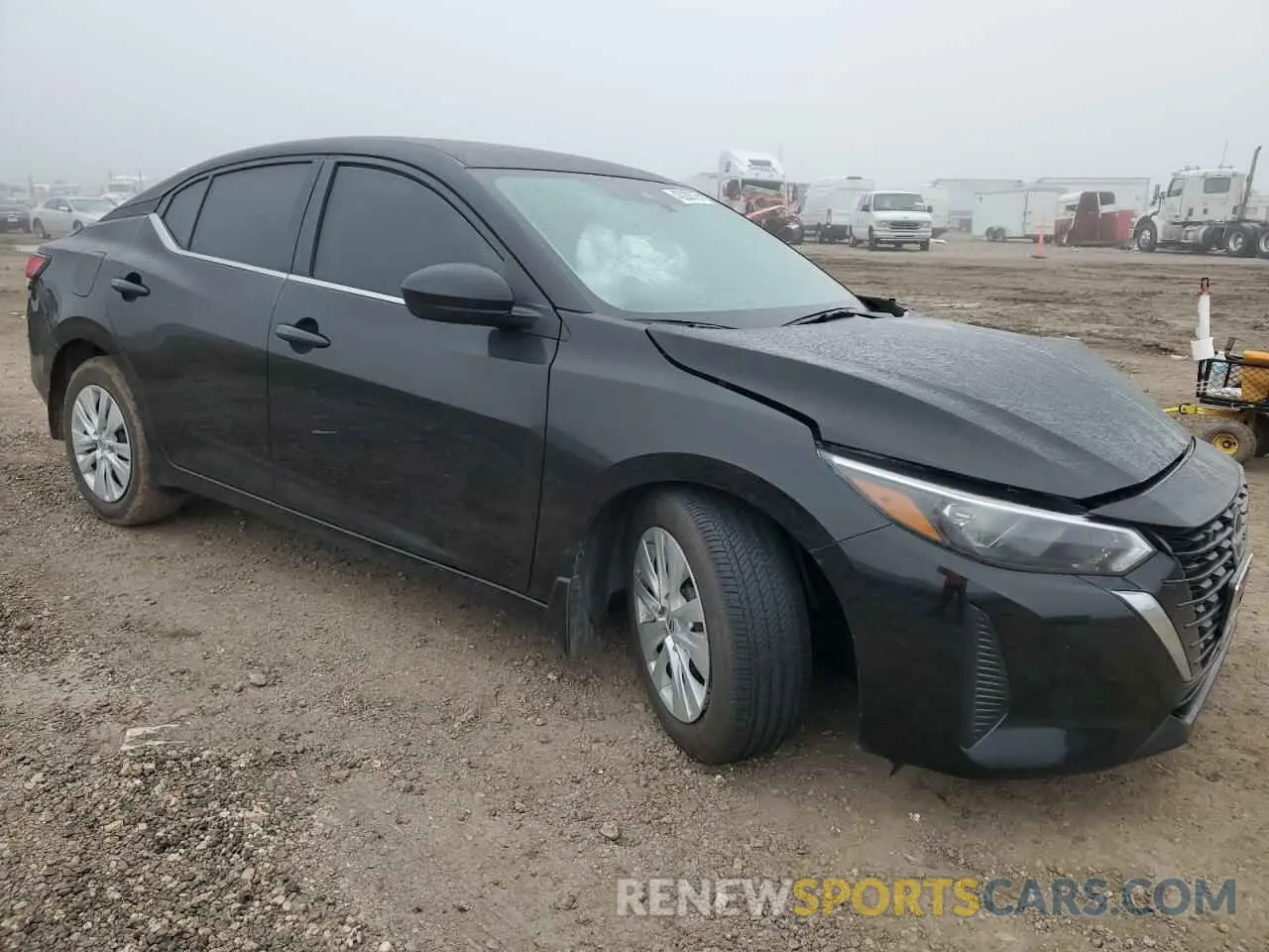 4 fotografías del automóvil dañado 3N1AB8BV0SY244572 NISSAN SENTRA 2025