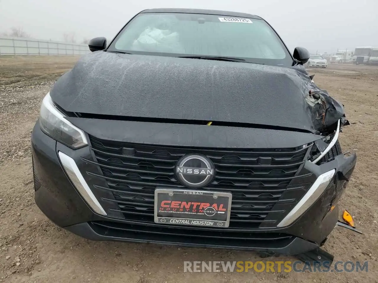 5 fotografías del automóvil dañado 3N1AB8BV0SY244572 NISSAN SENTRA 2025