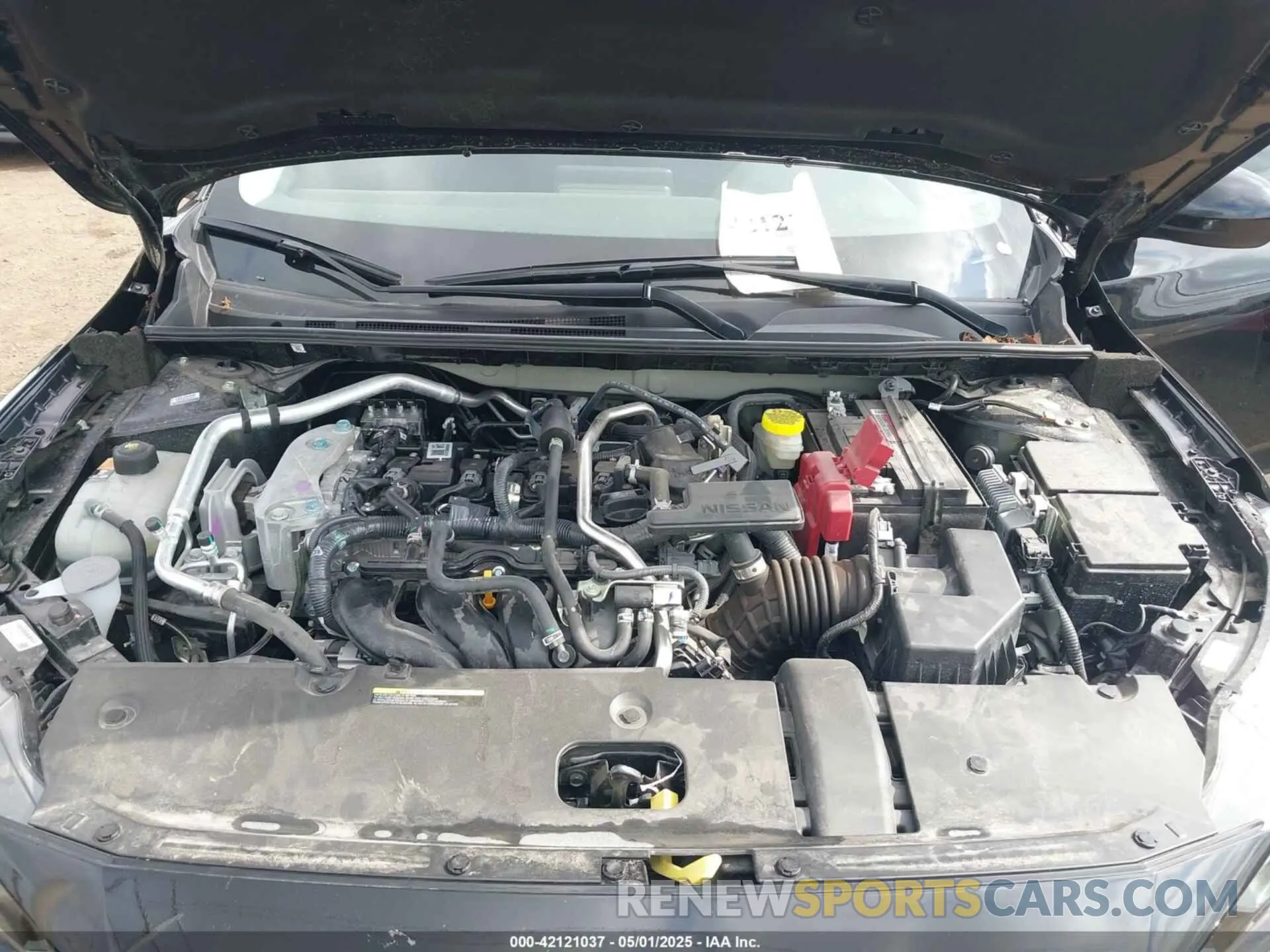 10 fotografías del automóvil dañado 3N1AB8BV1SY245178 NISSAN SENTRA 2025