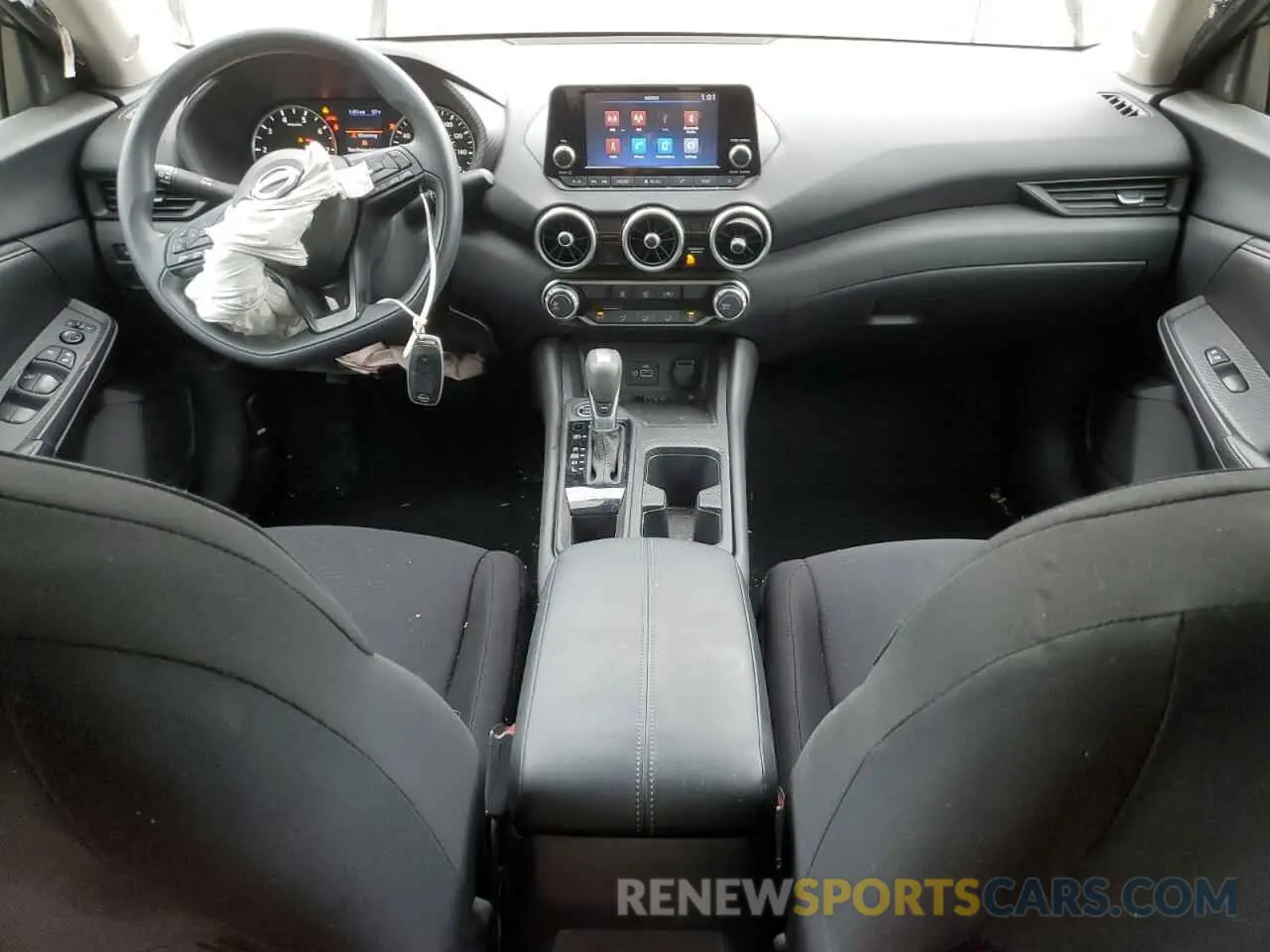 8 fotografías del automóvil dañado 3N1AB8BV1SY251935 NISSAN SENTRA 2025