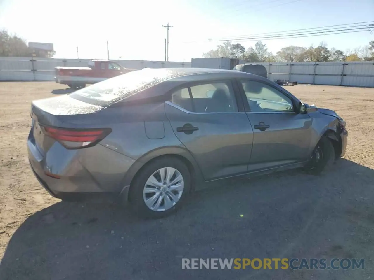 3 fotografías del automóvil dañado 3N1AB8BV1SY266922 NISSAN SENTRA 2025