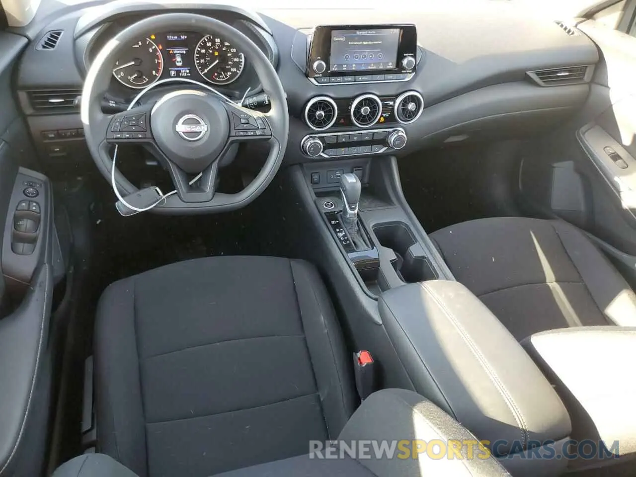8 fotografías del automóvil dañado 3N1AB8BV1SY266922 NISSAN SENTRA 2025